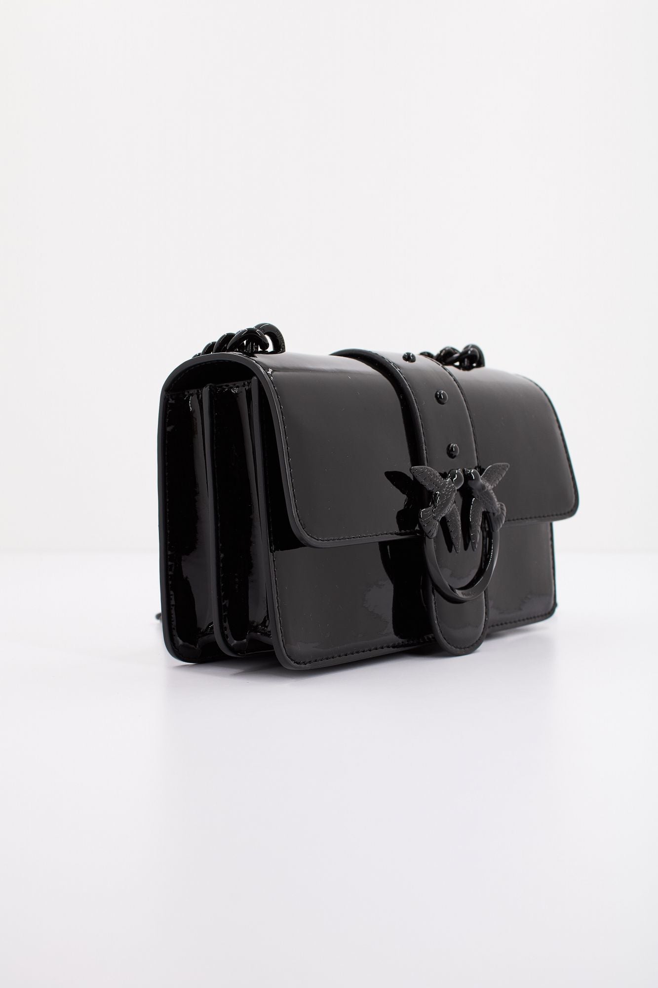 PINKO LOVE ONE MINI CL VITELL en color NEGRO (2)