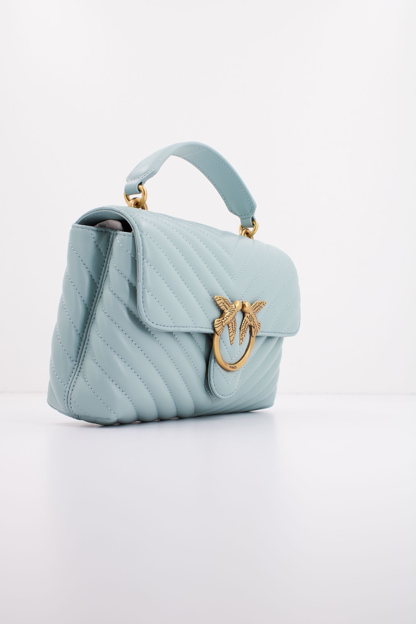 PINKO  LOVE LADY PUFF MINI CL en color VERDE (2)
