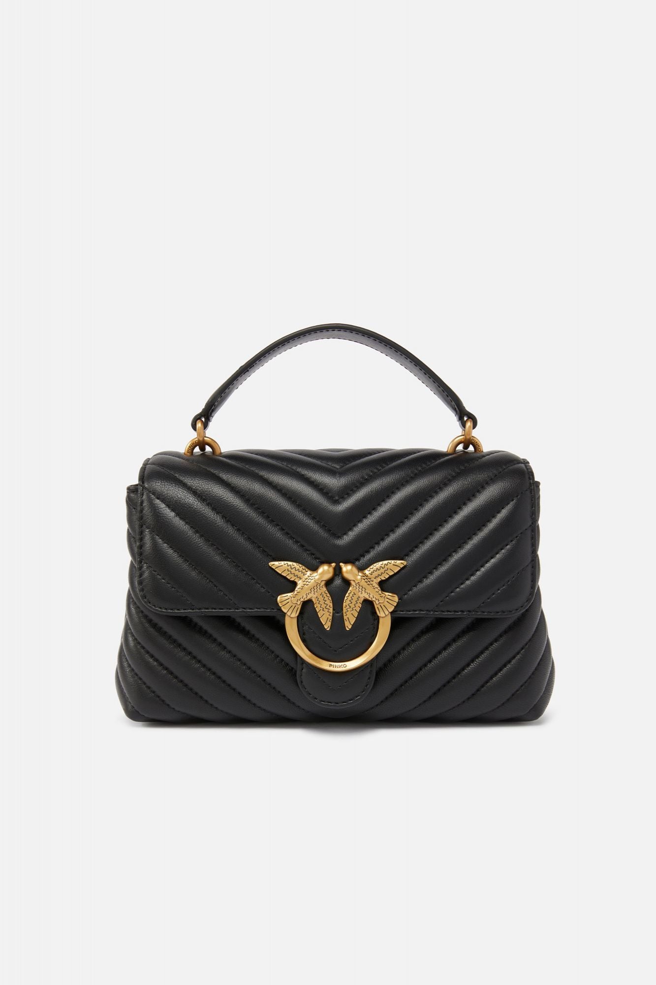 PINKO  LOVE LADY PUFF MINI CL en color NEGRO (1)