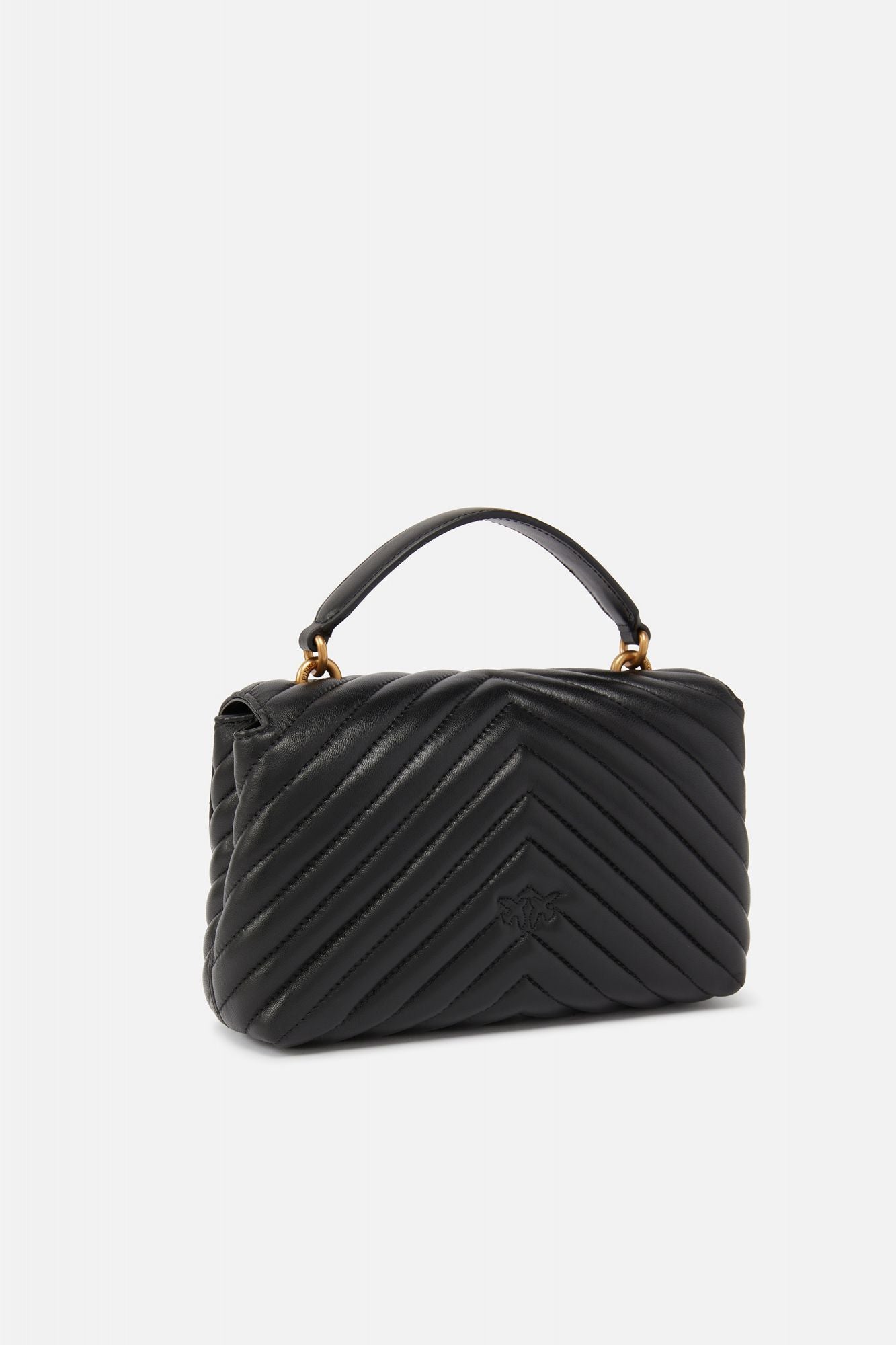 PINKO  LOVE LADY PUFF MINI CL en color NEGRO (2)