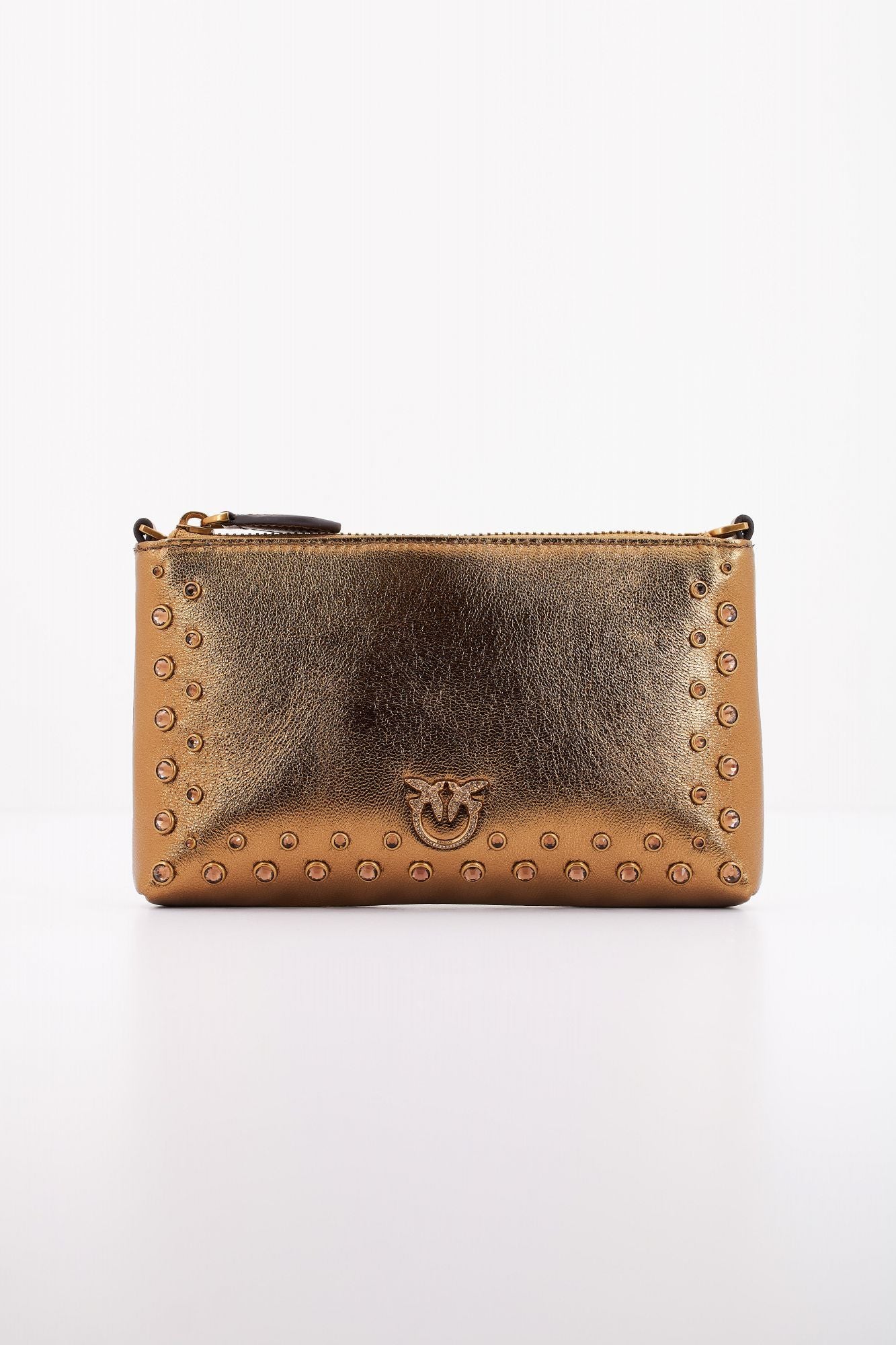 PINKO FLAT HORIZONTAL MINI en color BRONCE (1)