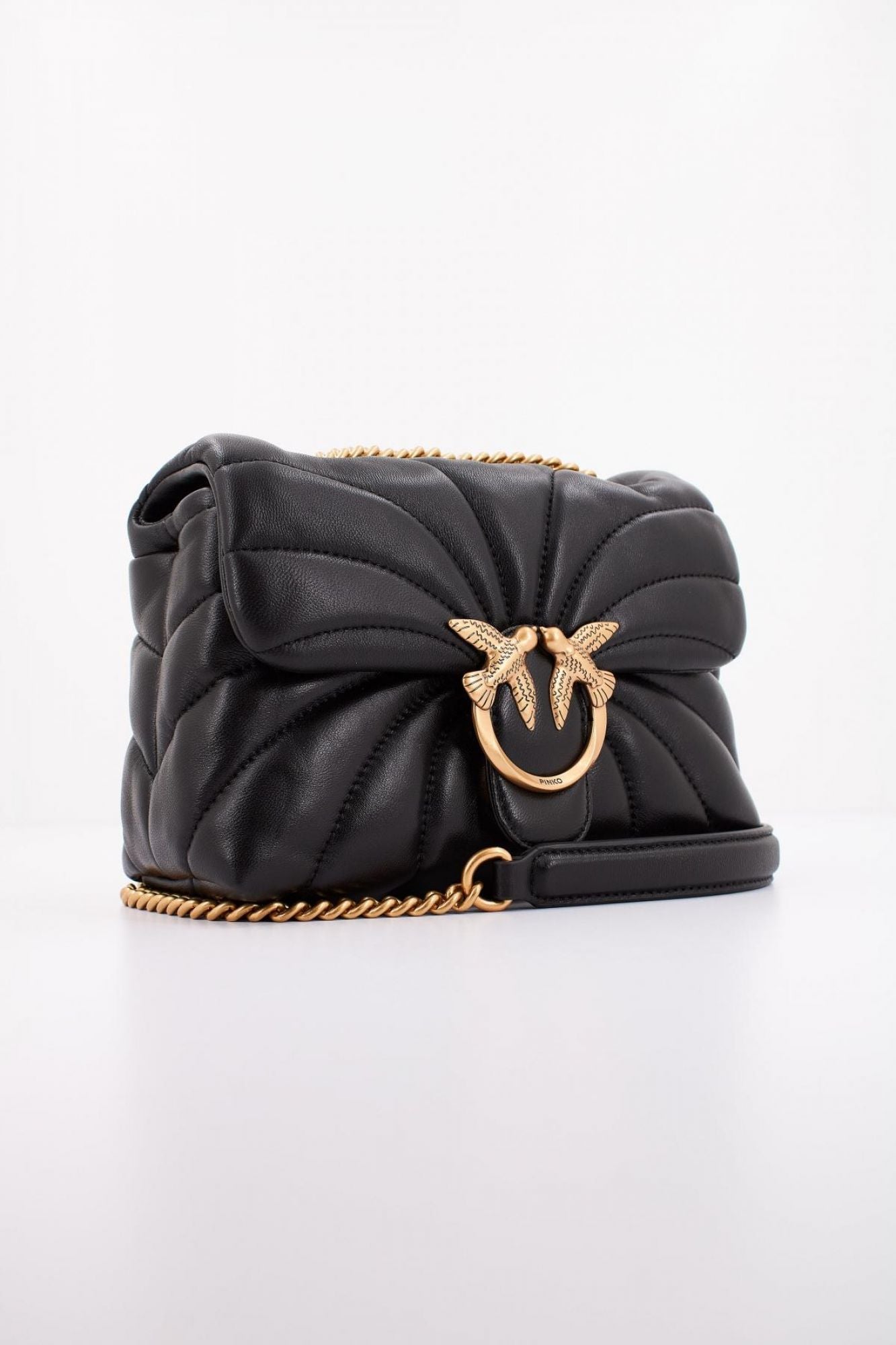 PINKO A1EX LOVE MINI PUFF CL en color NEGRO (2)