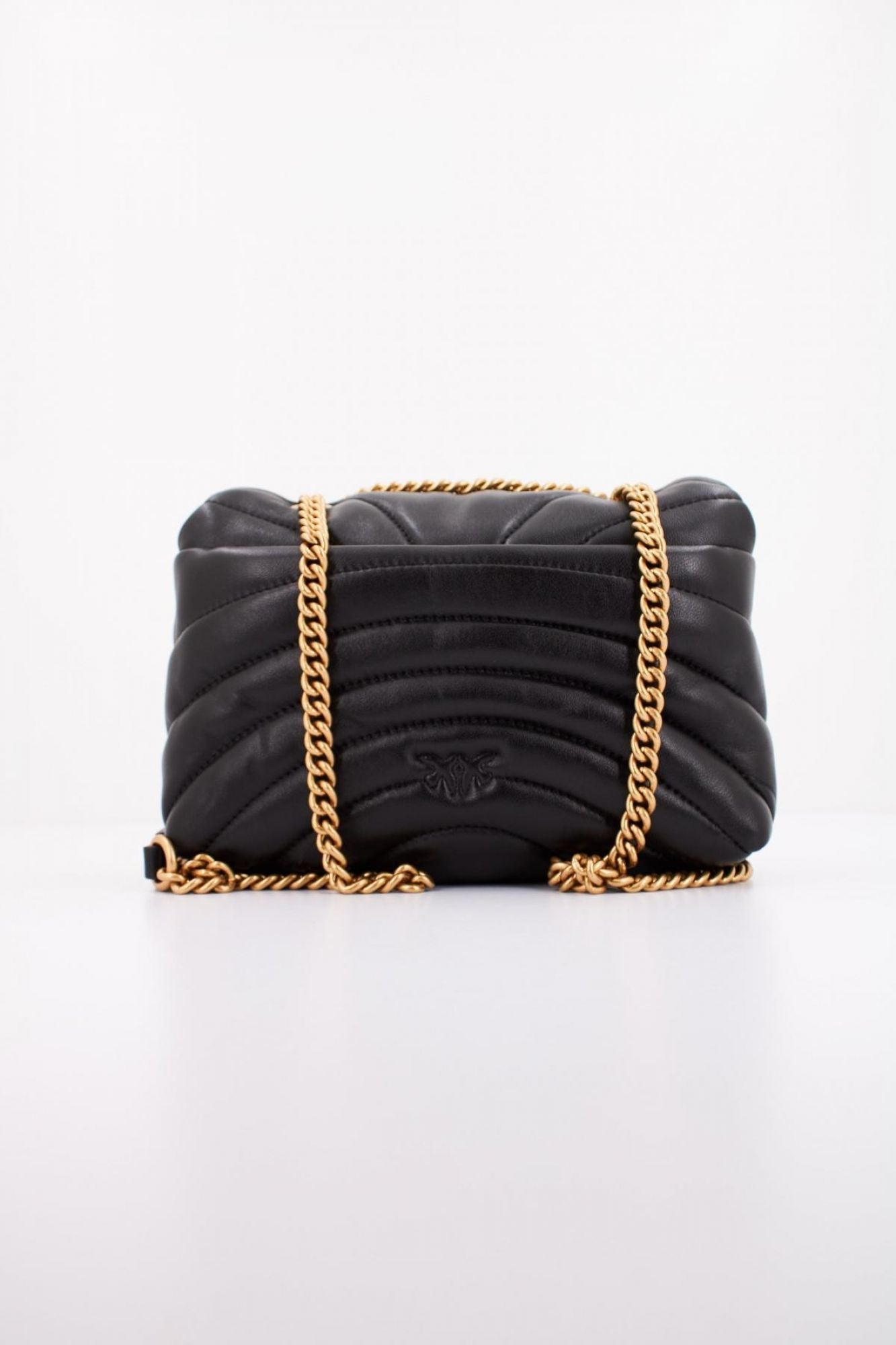 PINKO A1EX LOVE MINI PUFF CL en color NEGRO (3)