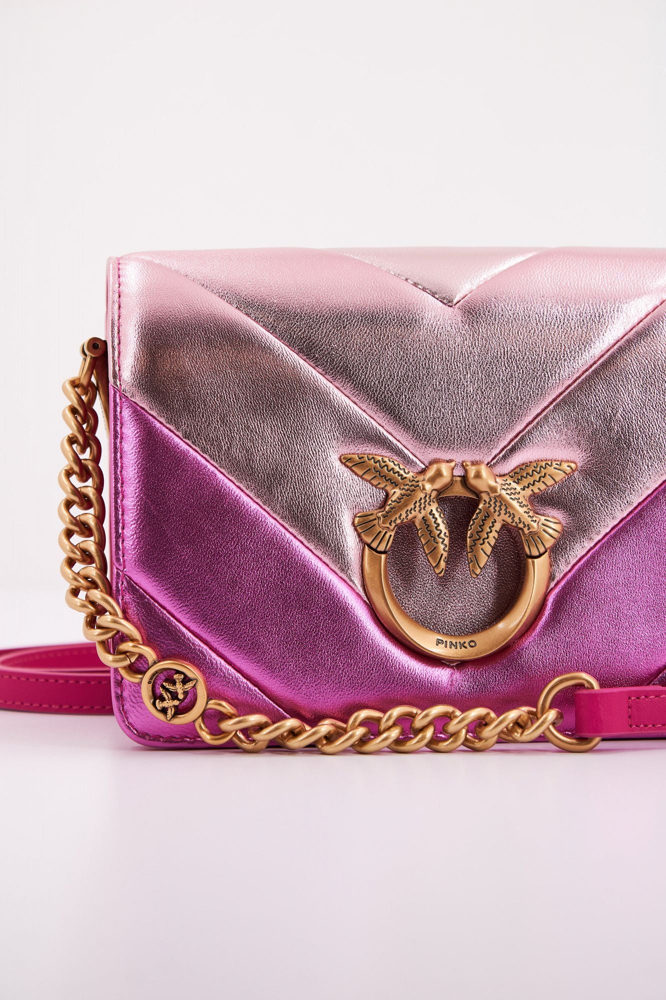 PINKO LOVE CLICK MINI en color ROSA (4)