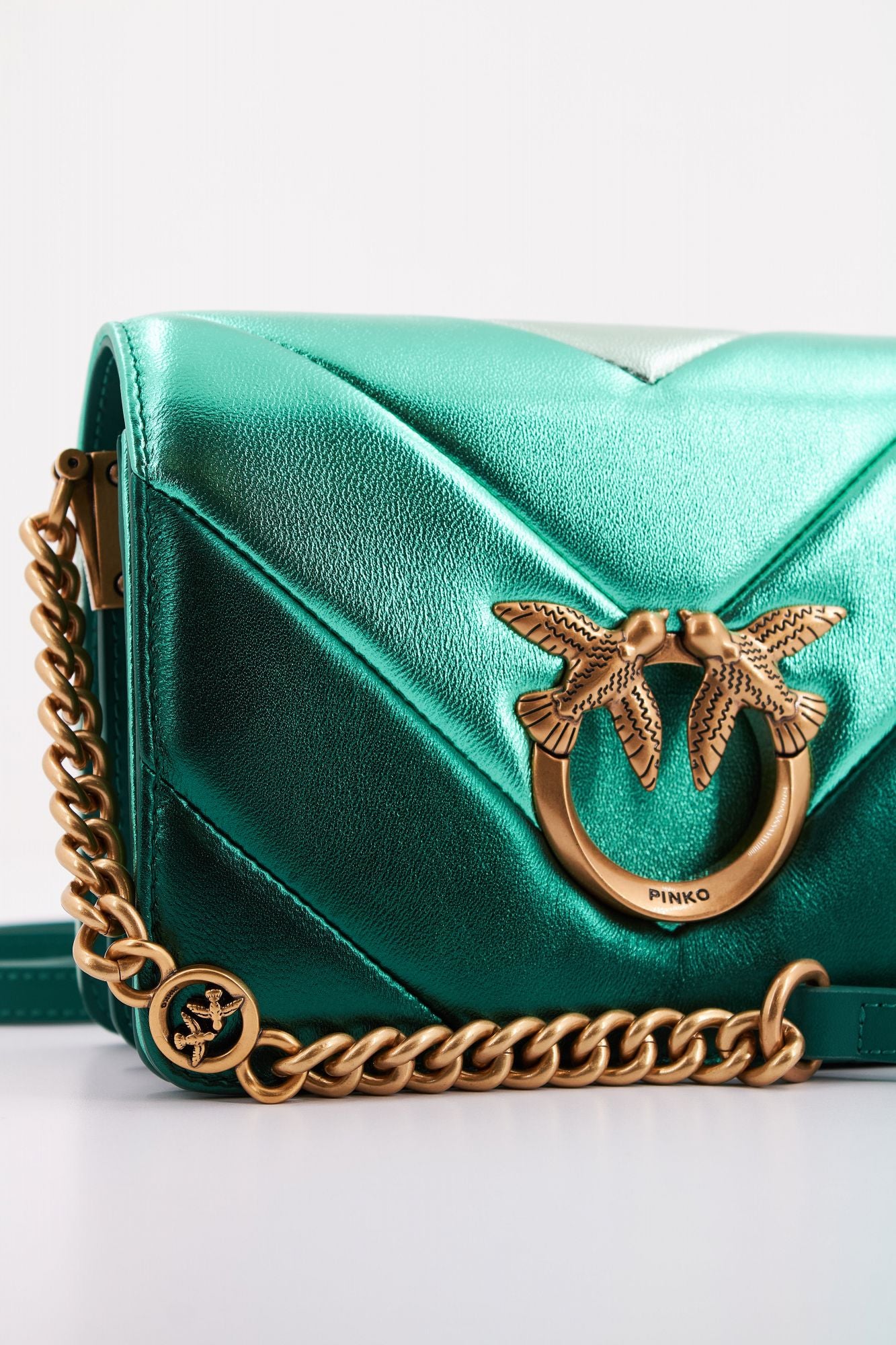 PINKO LOVE CLICK MINI en color VERDE (4)