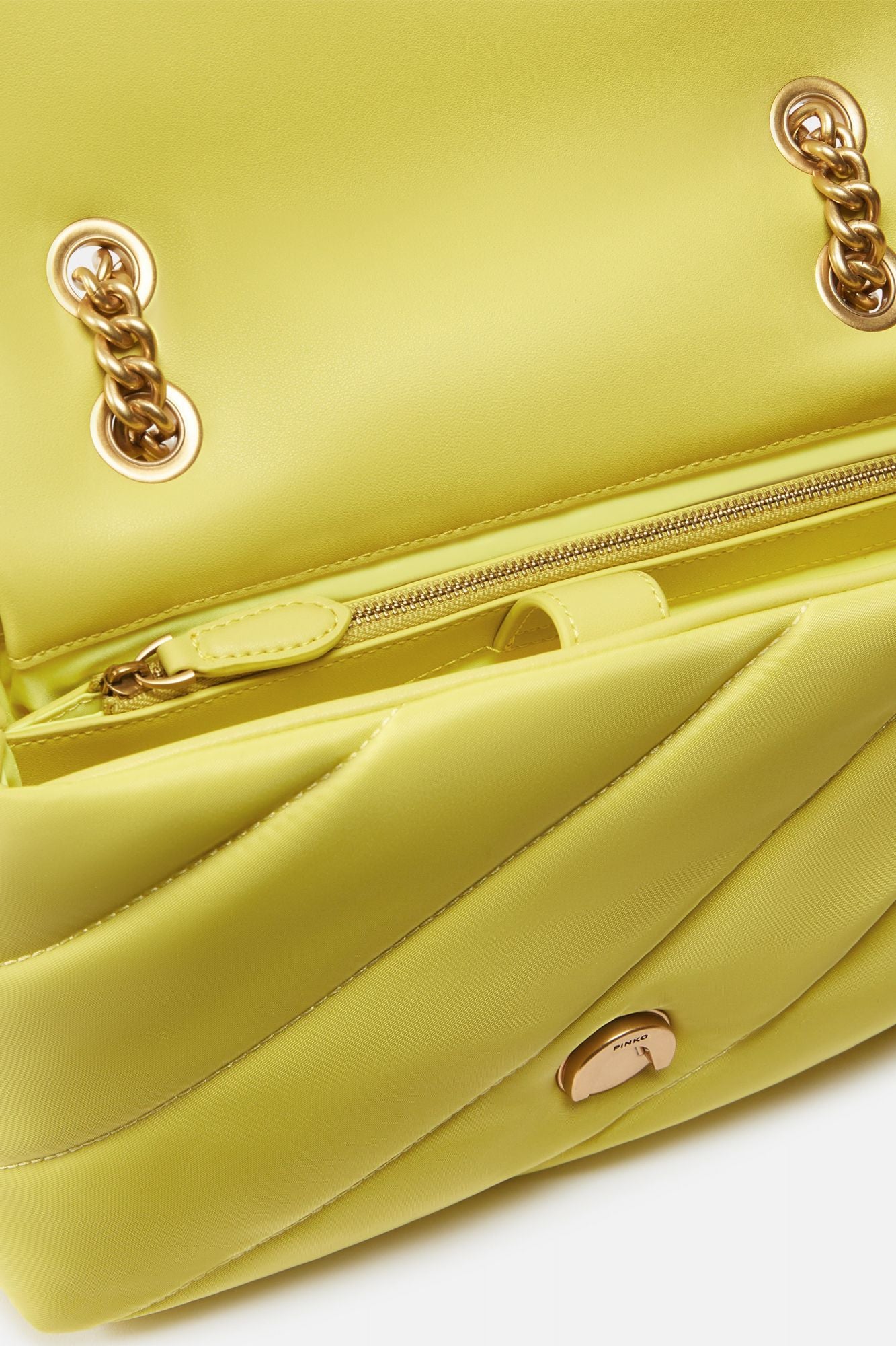 PINKO  LOVE PUFF CLASSIC CL en color VERDE (4)