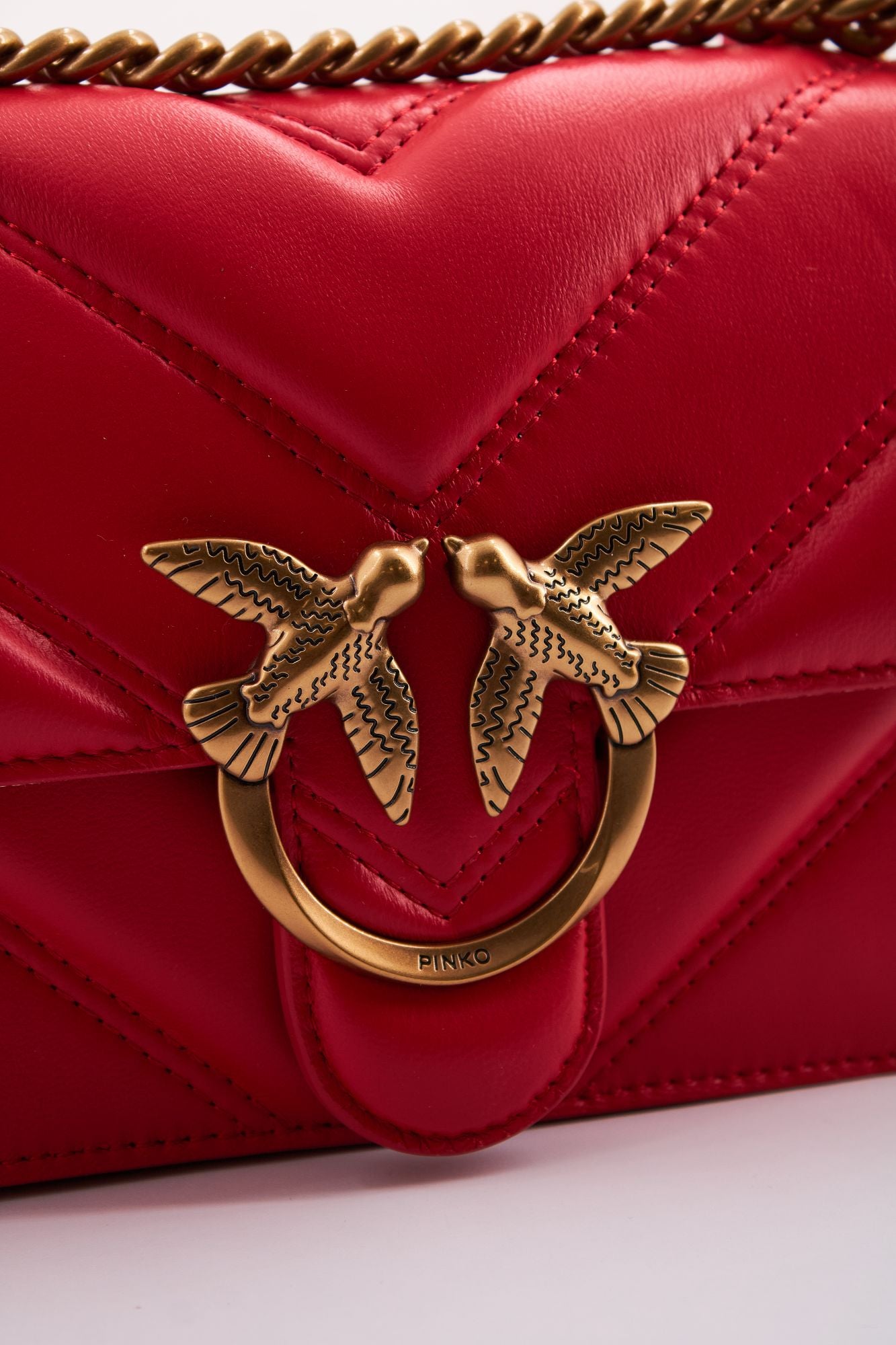 PINKO LOVE ONE MINI LIGHT DC en color ROJO (4)