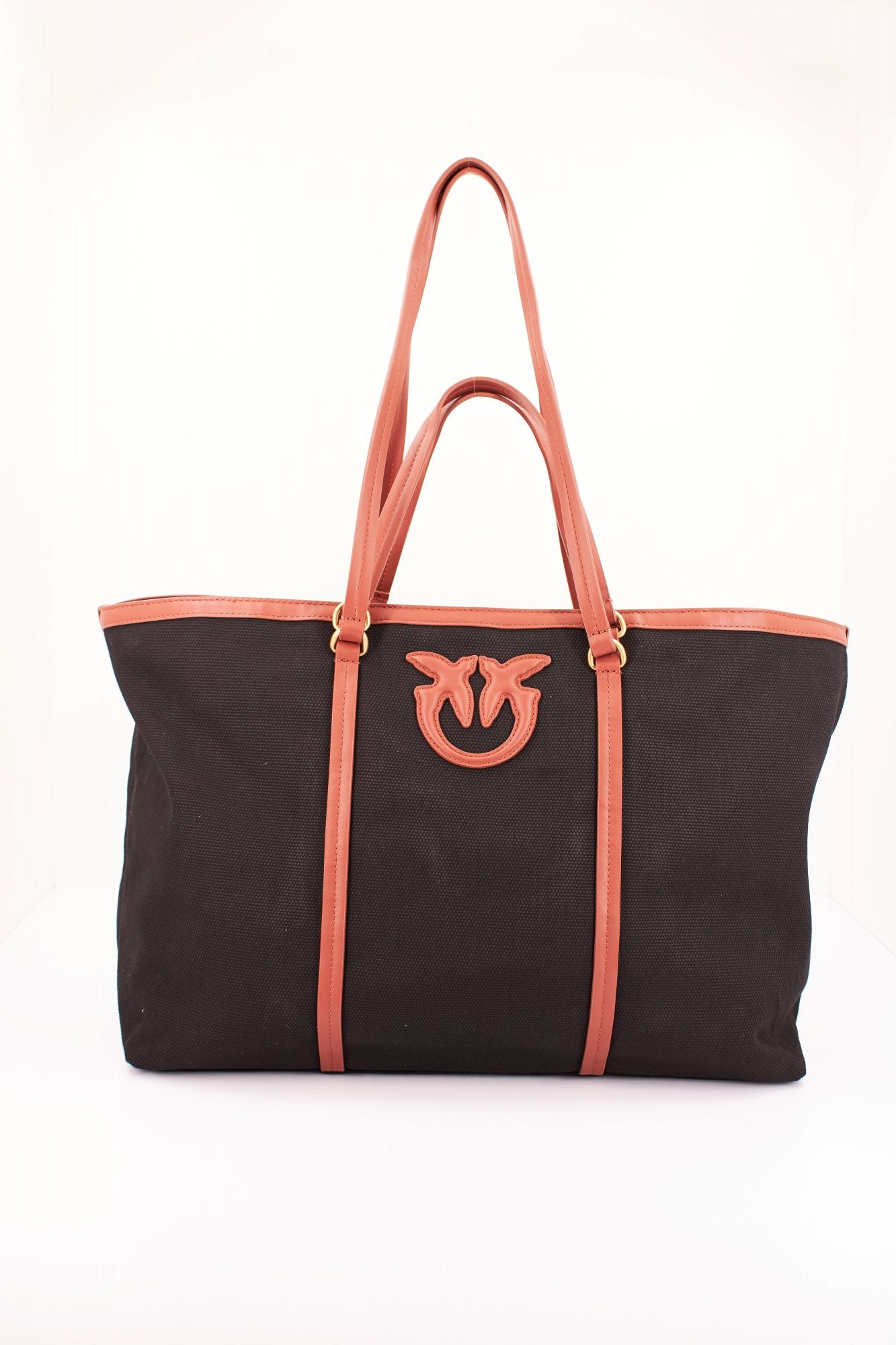 PINKO MIRANDA SHOPPER en color MARRON (1)