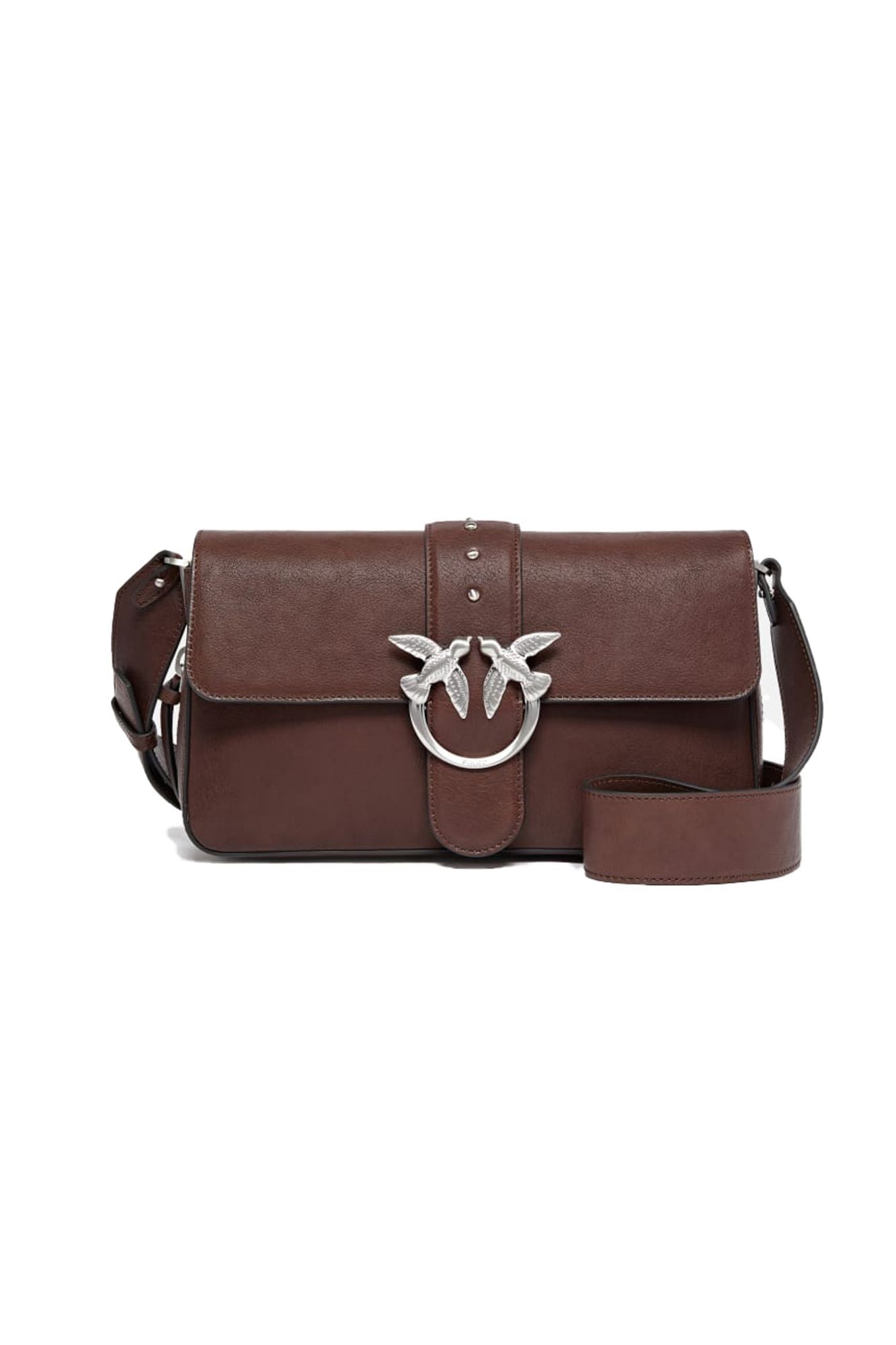 PINKO  LOVE ONE SLOUCHY ZIP CL  en color MARRON (1)