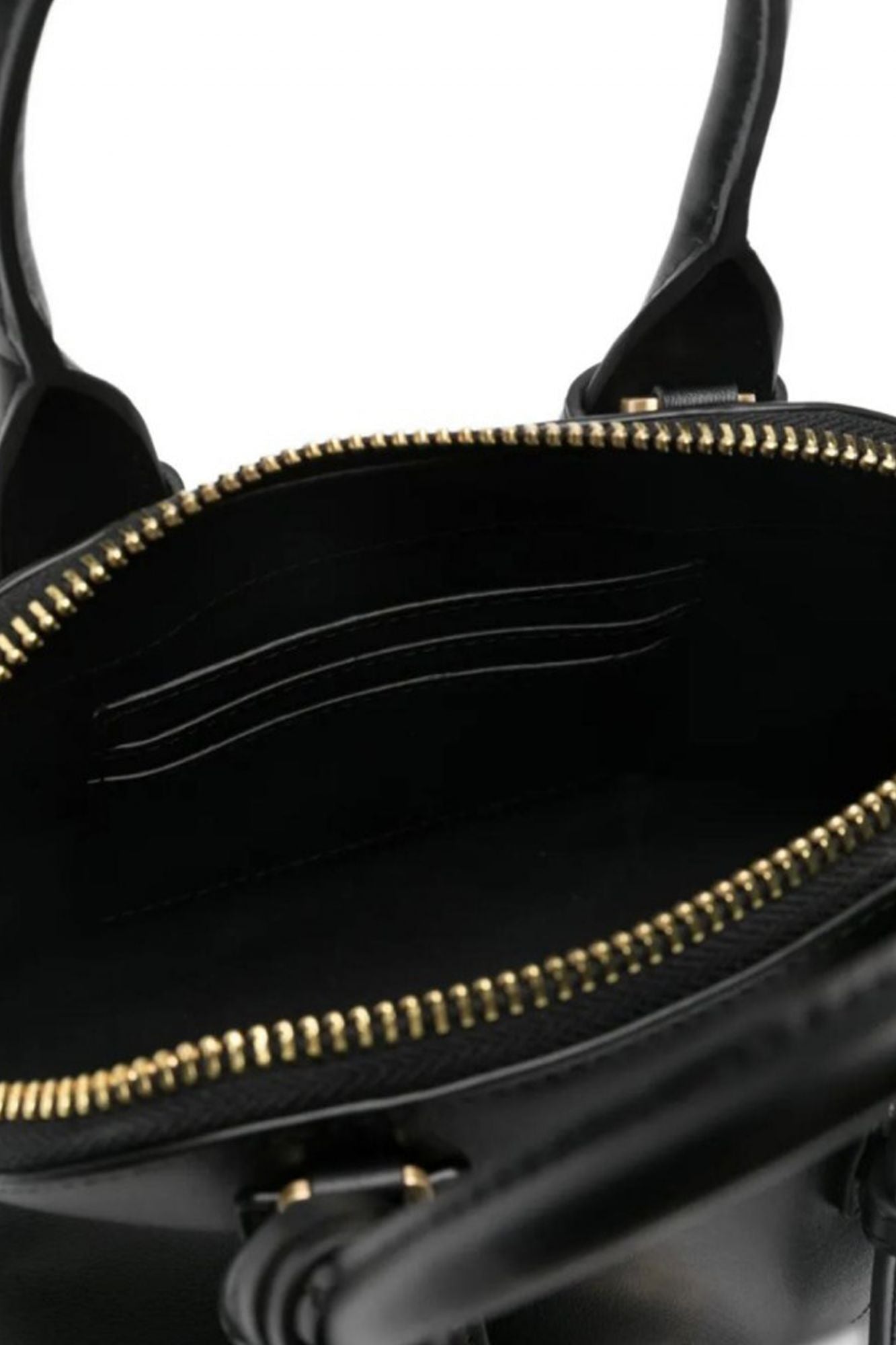 PINKO A0QO BOWLING BAG ZIP MINI VI en color NEGRO (3)