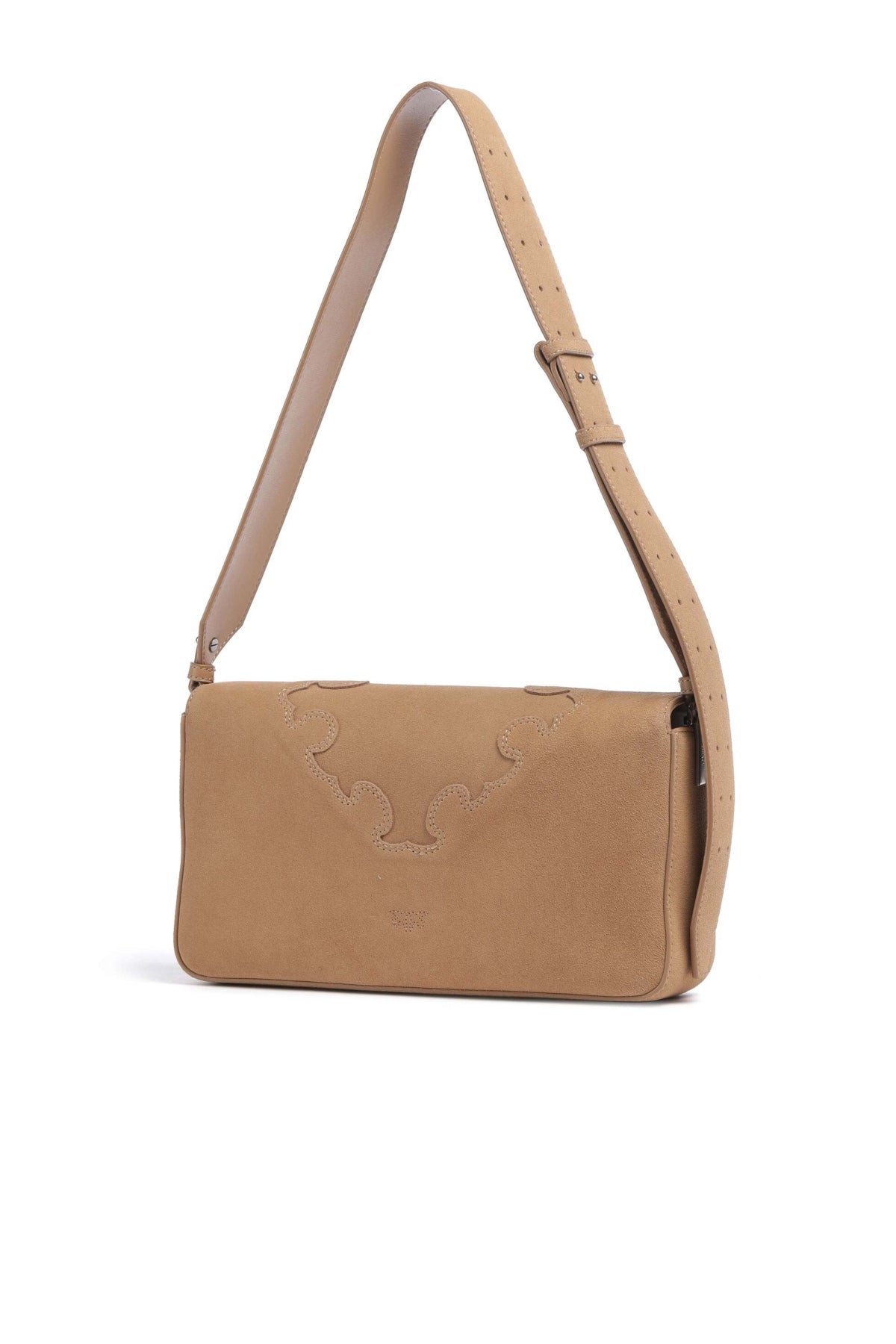 PINKO  ONE SLOUCHY CLASSI  en color MARRON CLARO (2)