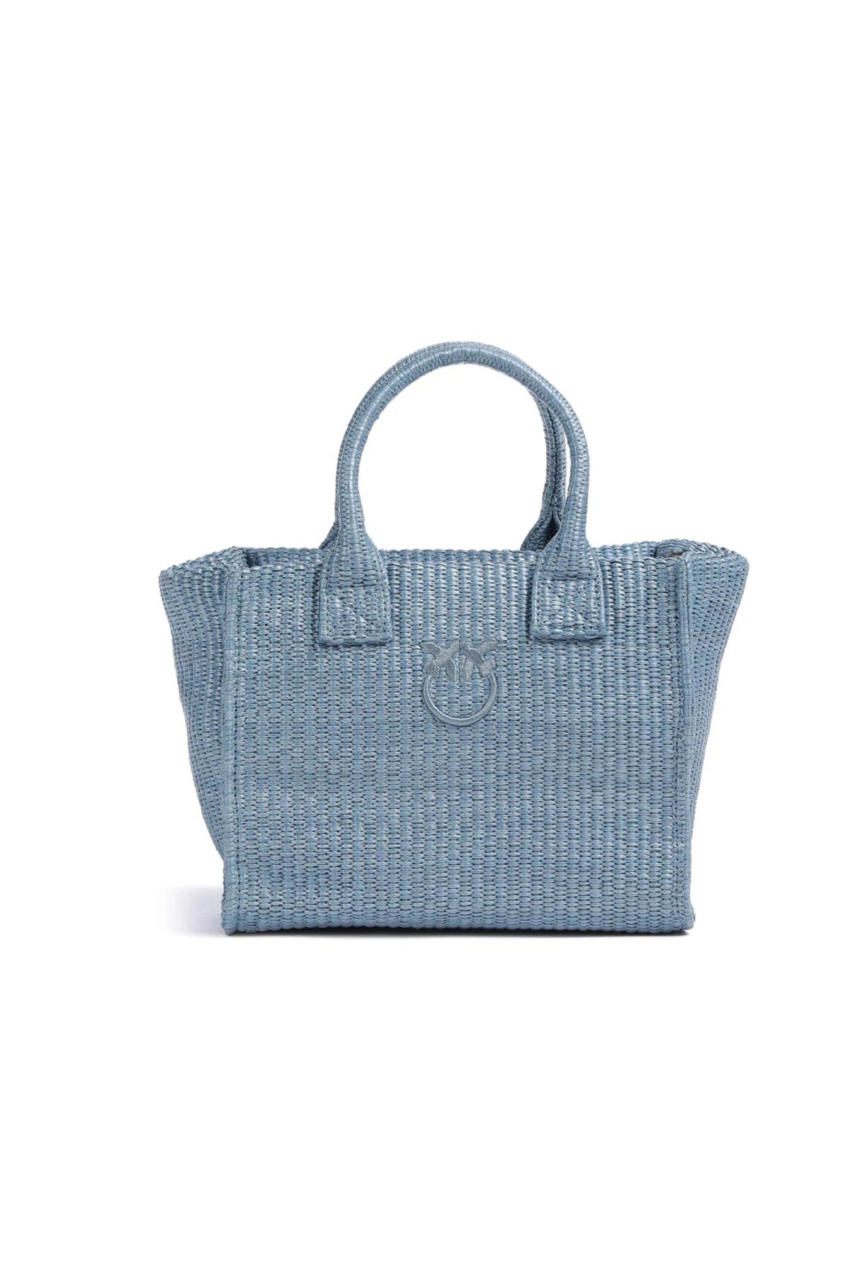PINKO BEACH SHOPPER MINI en color AZUL (4)