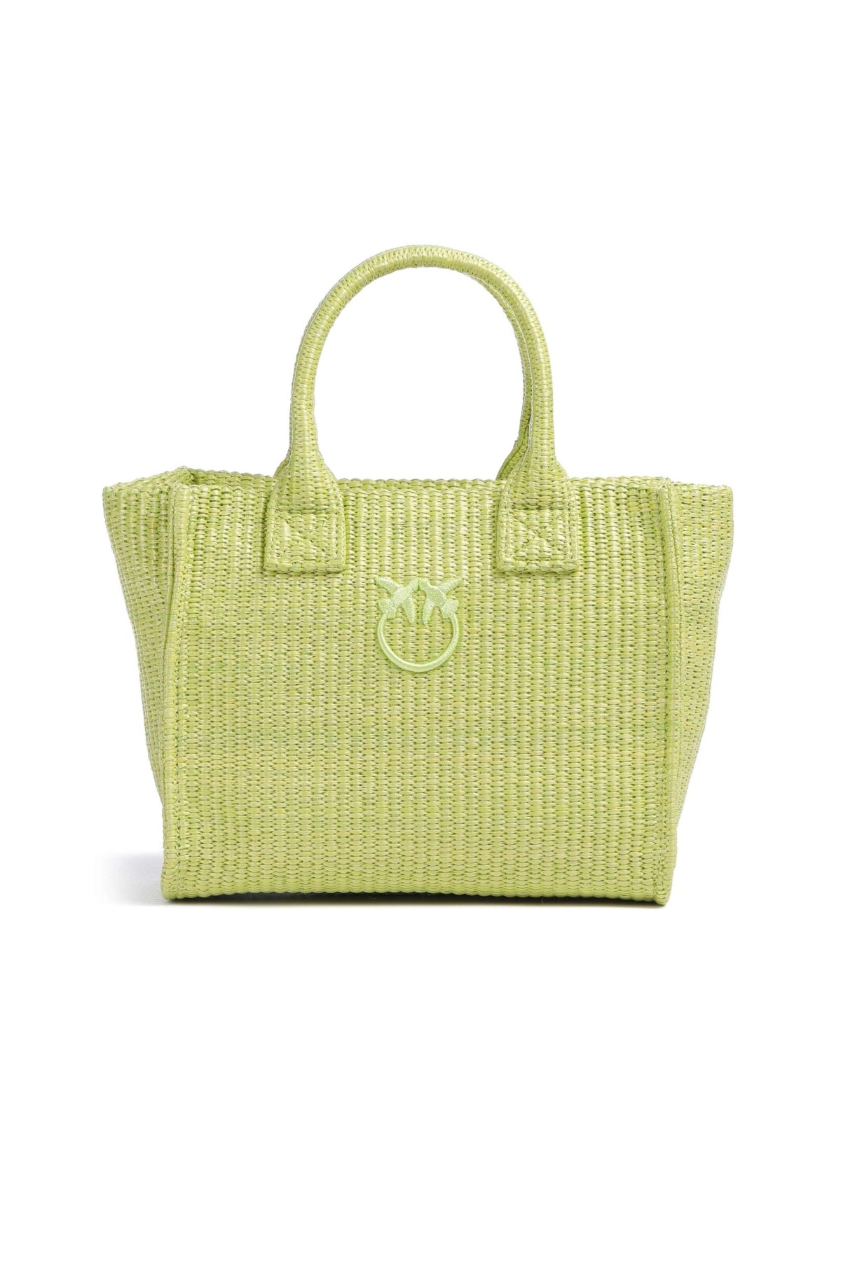 PINKO BEACH SHOPPER MINI en color VERDE (3)