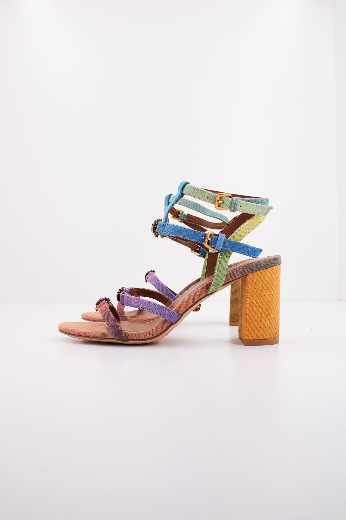KURT GEIGER LONDON HAMPTON BLOCK GLADIATOR en color MULTICOLOR (1)