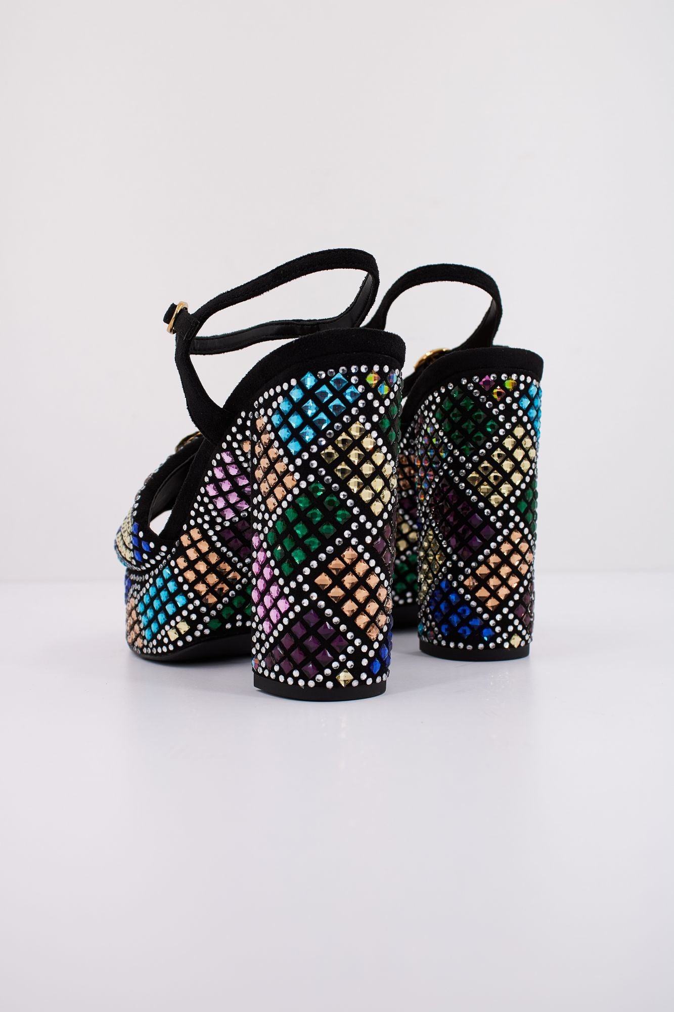 KURT GEIGER LONDON  KENSINGTON PLATFORM SDL en color NEGRO (4)