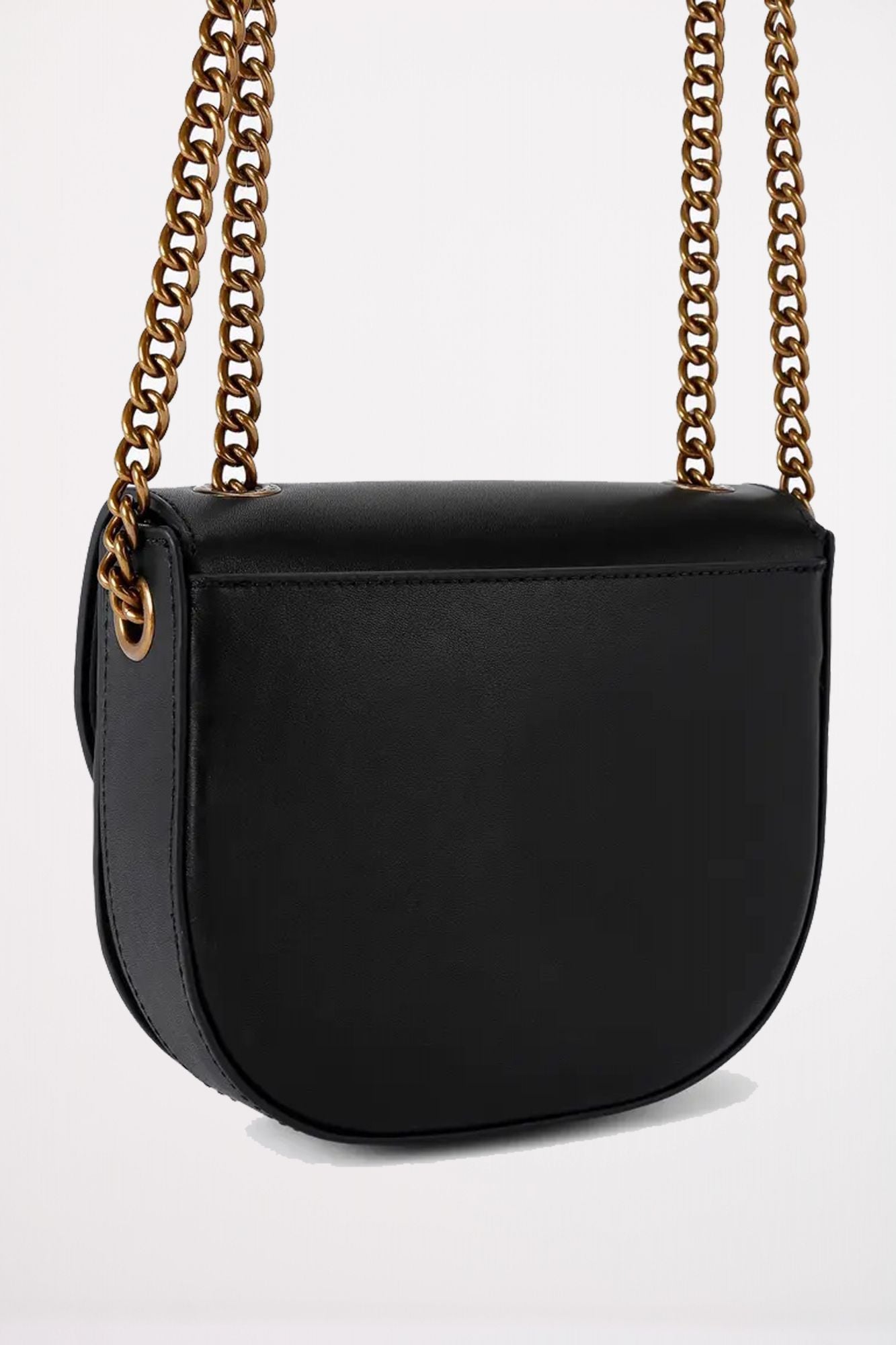 KURT GEIGER LONDON CHELSEA SADDLE BAG en color NEGRO (3)