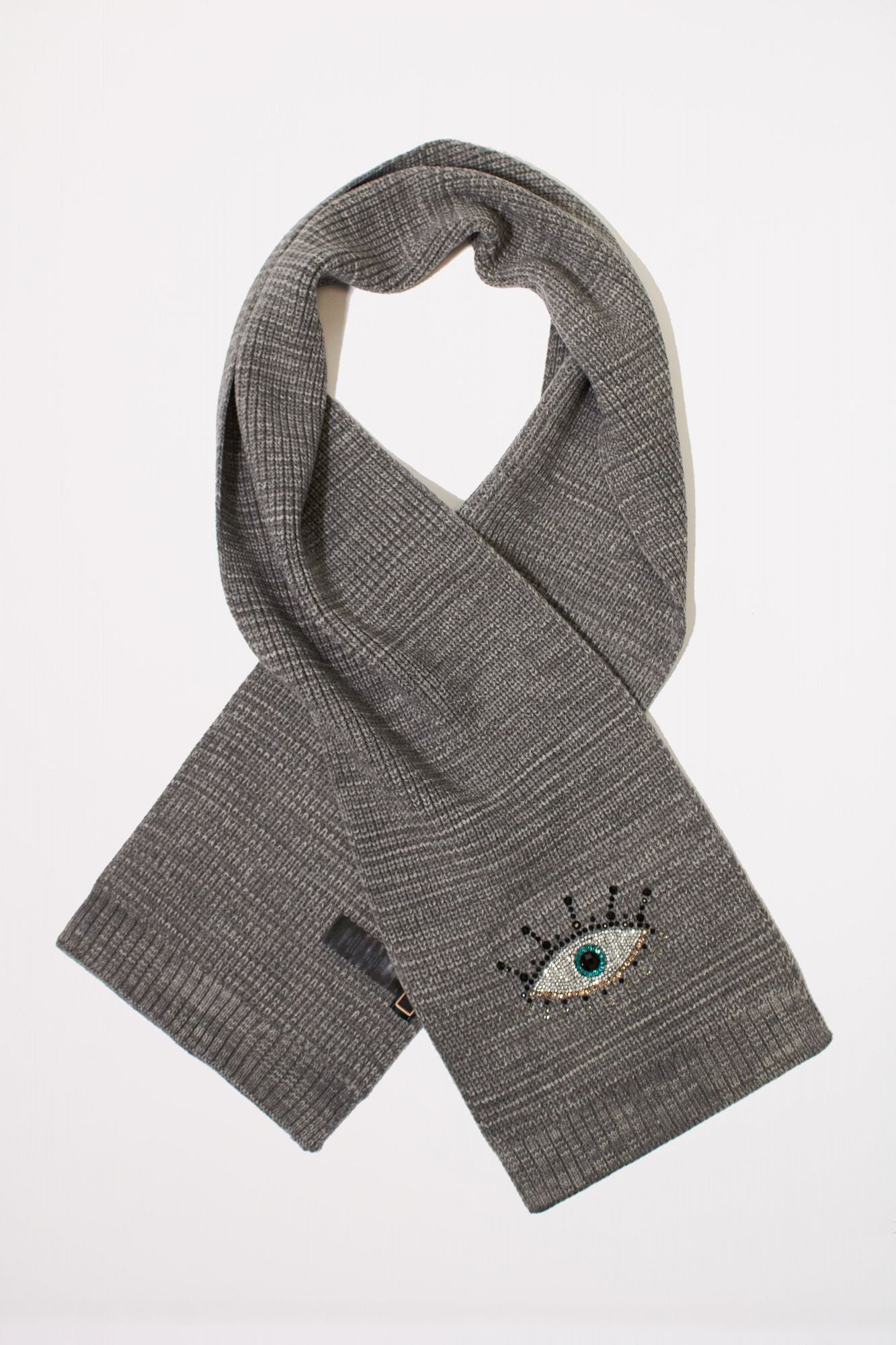 KURT GEIGER LONDON EVIL EYE SCARF en color GRIS (2)