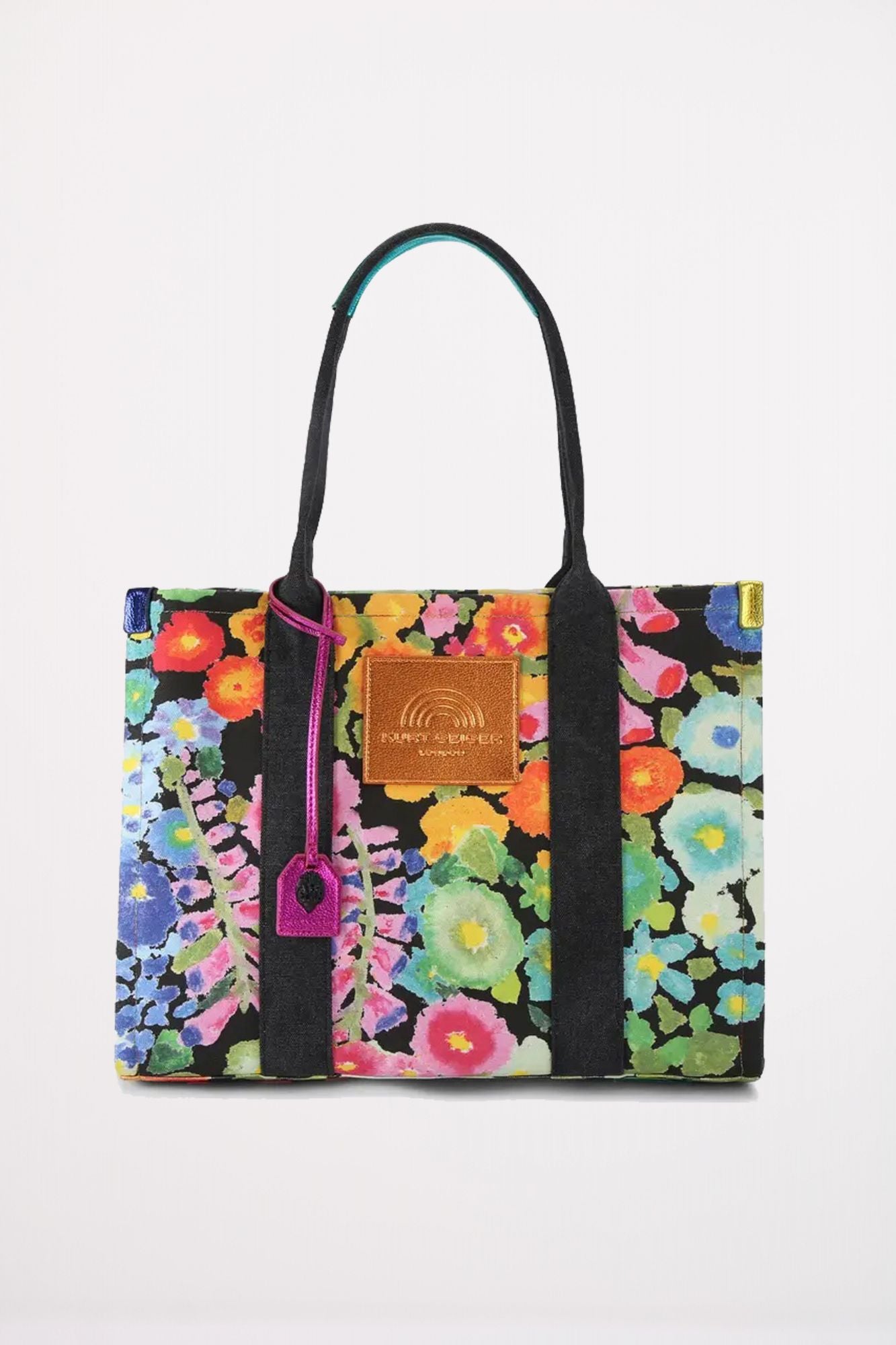 KURT GEIGER LONDON SMALL SOUTHBANK TOTE BAG en color FLORAL (1)