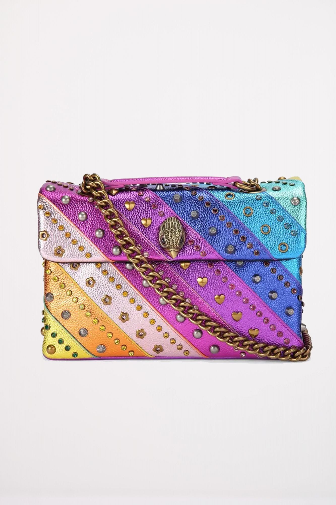 KURT GEIGER LONDON KENSINGTON STUDS BAG I en color MULTICOLOR (1)