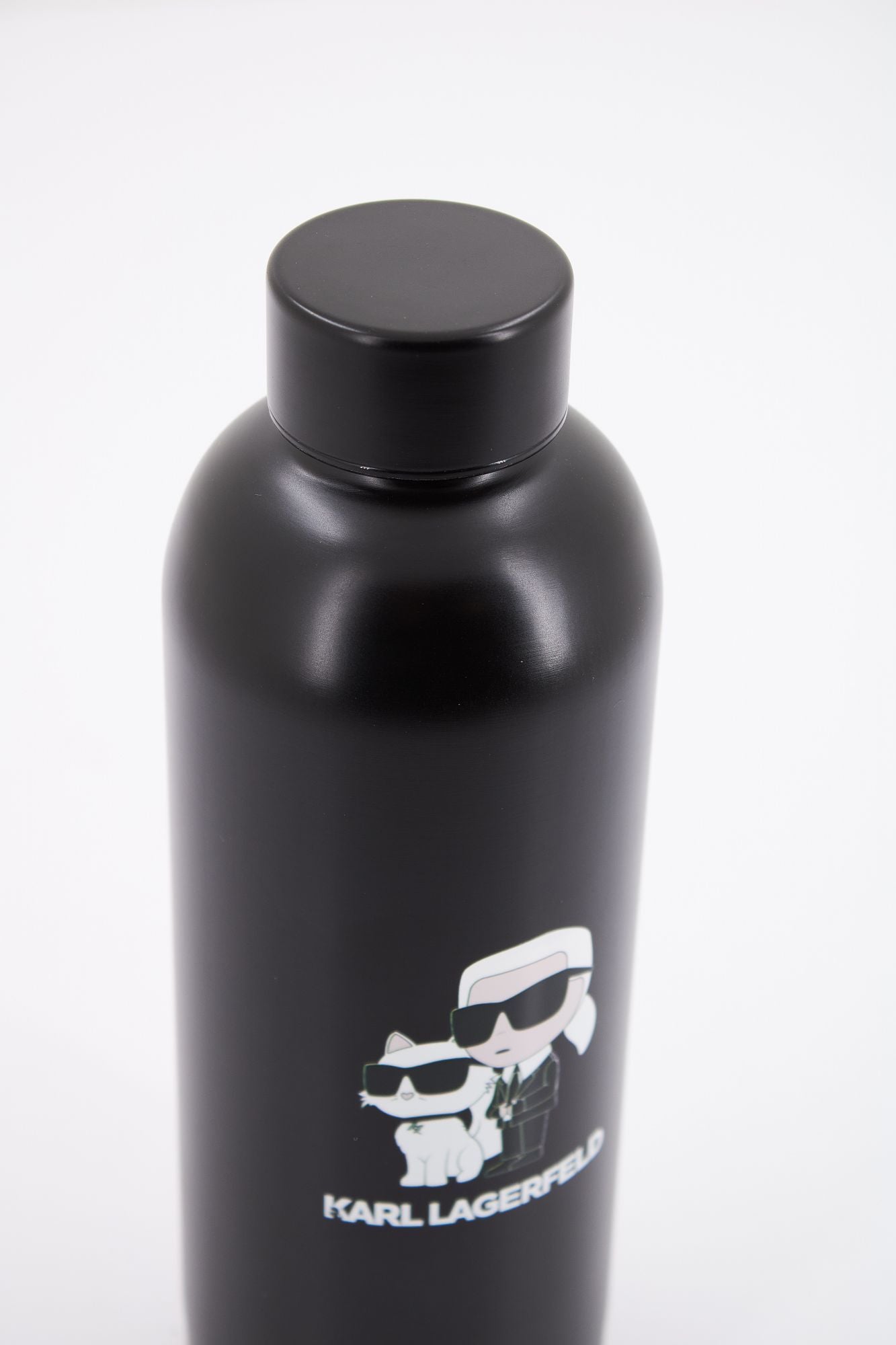 KARL LAGERFELD K/IKONIK 2.0 WATER BOTTLE en color NEGRO (3)
