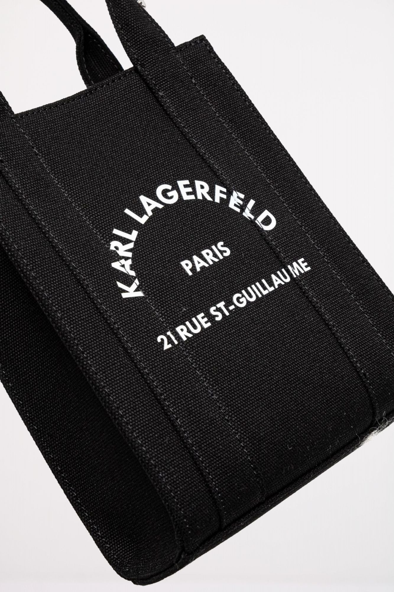 KARL LAGERFELD RSG SQUEARE SMALL TOTE en color NEGRO (4)