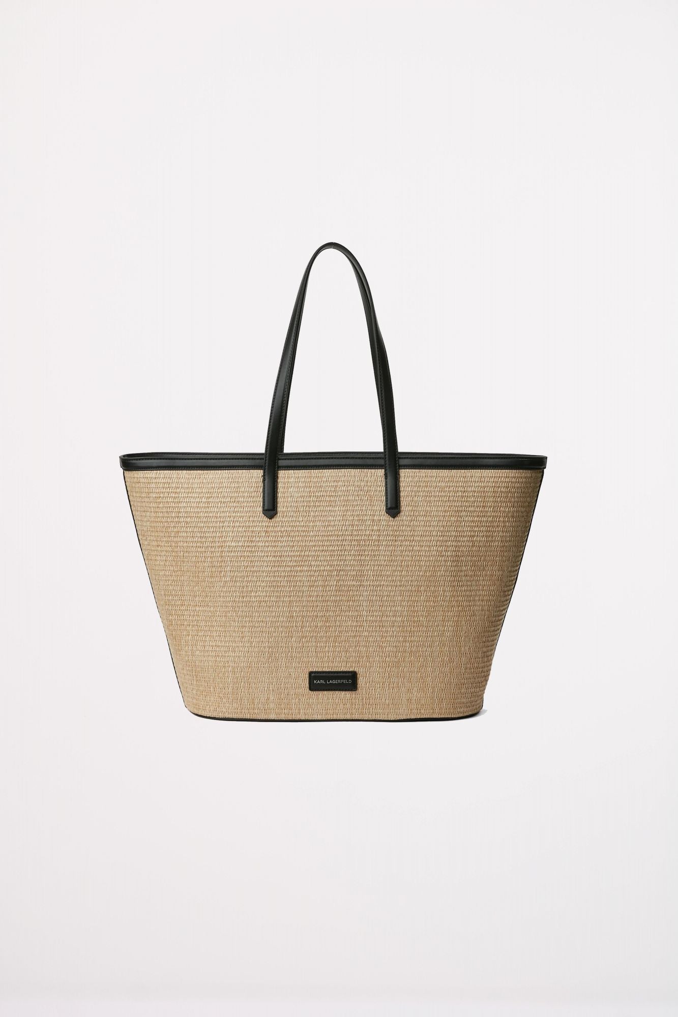 KARL LAGERFELD K RSG RAFFIA TOTE en color MARRON CLARO (2)