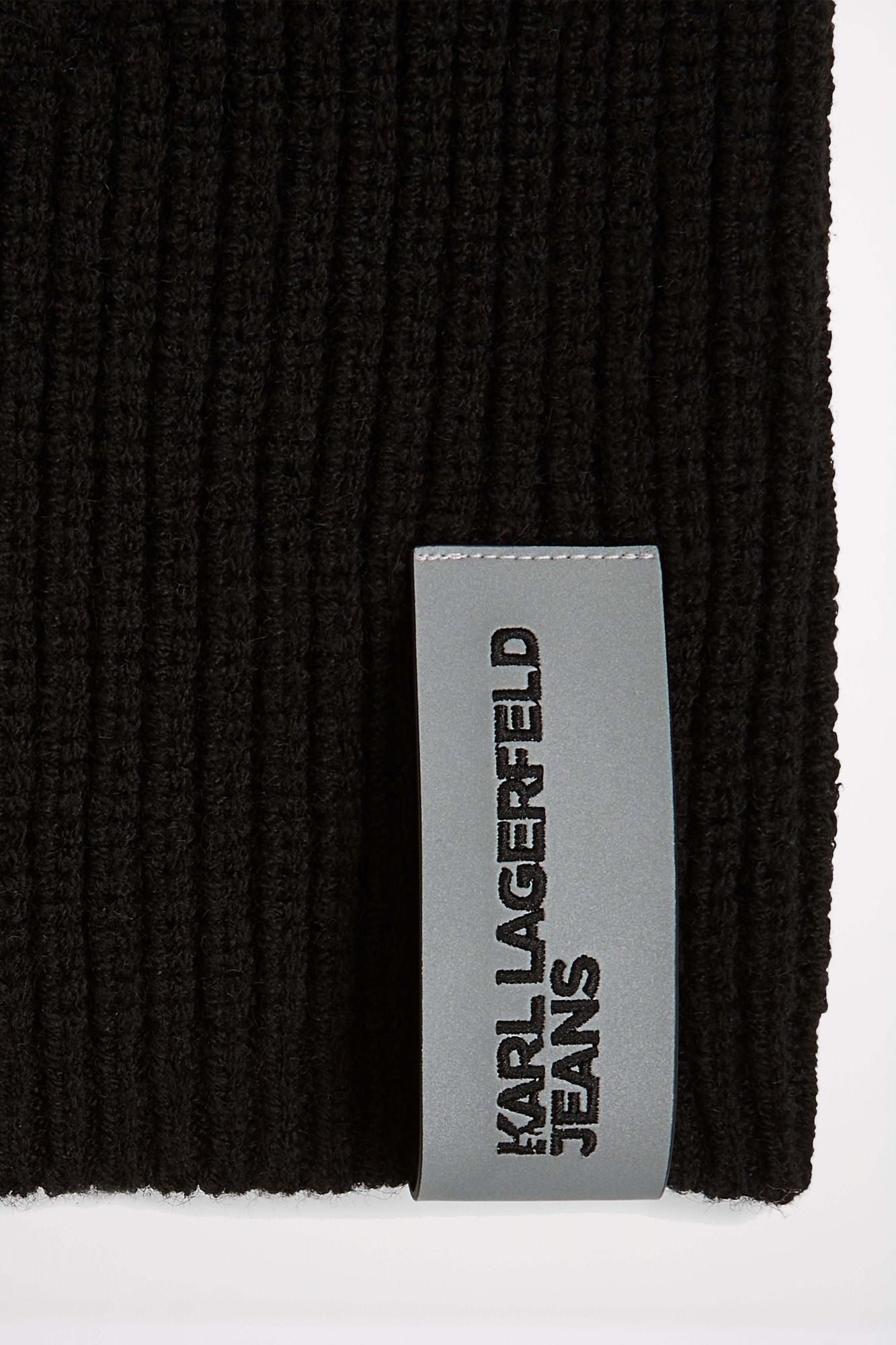 KARL LAGERFELD ESSENTIAL BALACLAVA en color NEGRO (4)