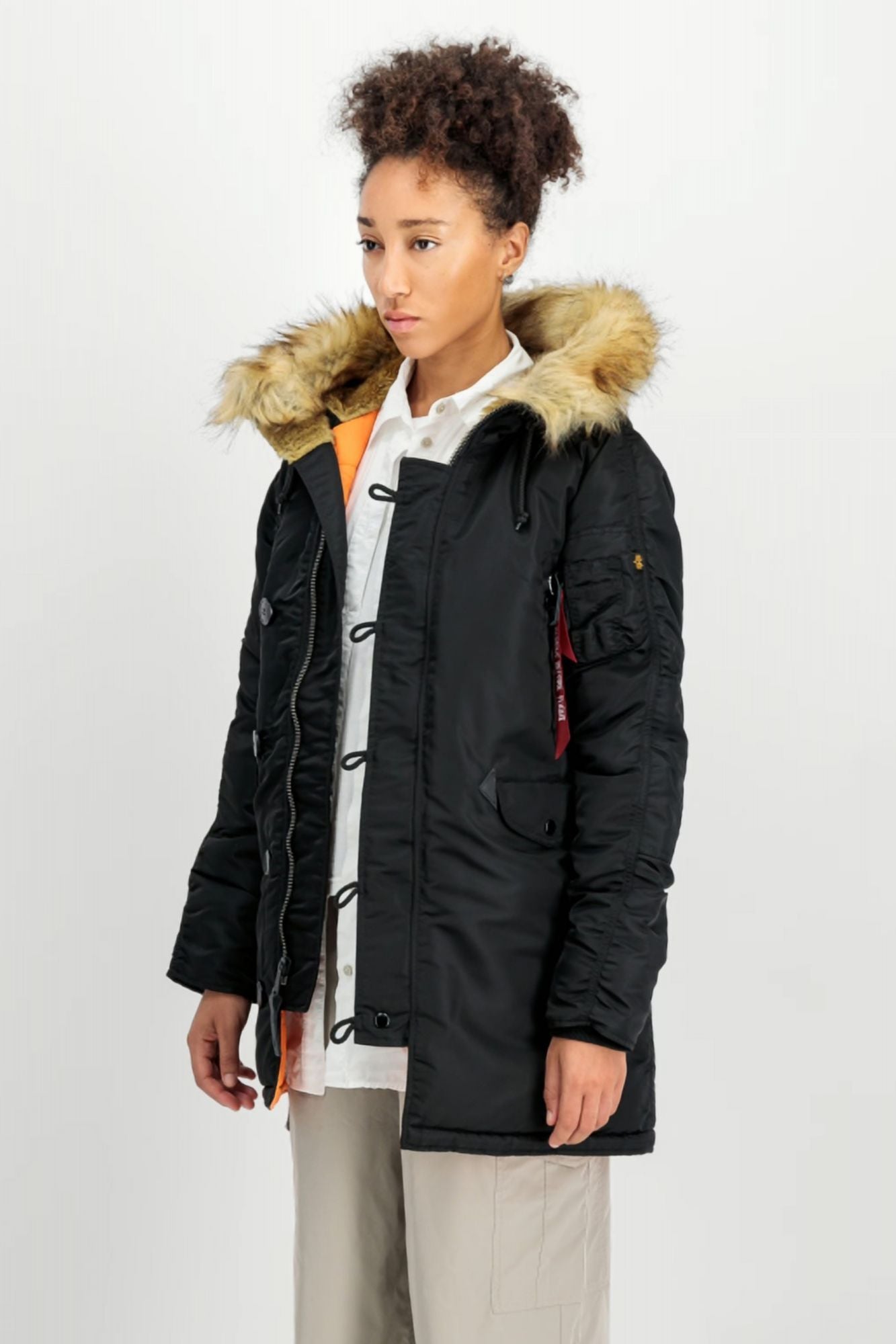ALPHA INDUSTRIES N-3B AIRBORNE en color NEGRO (3)