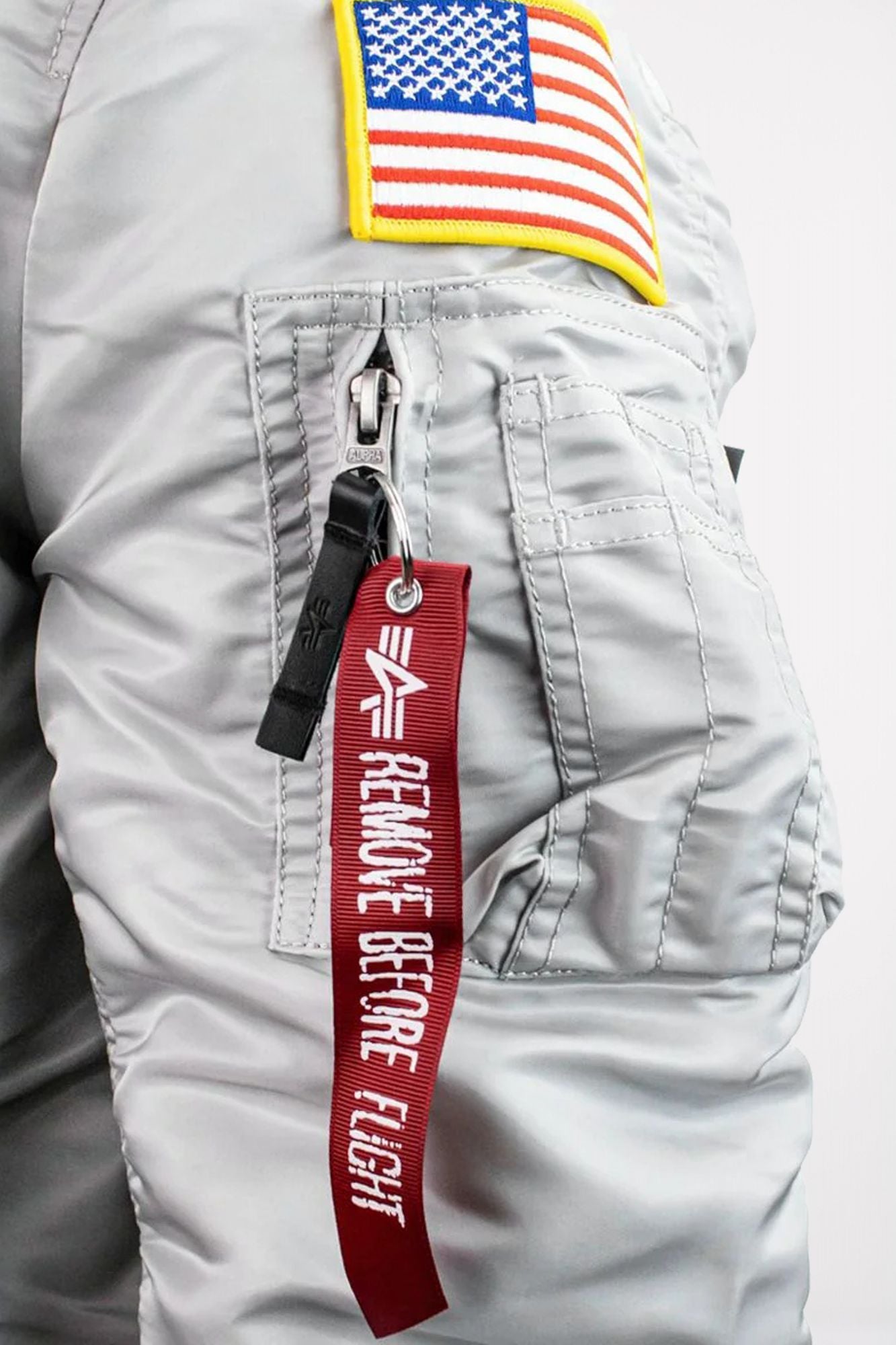 ALPHA INDUSTRIES  MA1 VF NASA  en color GRIS (4)