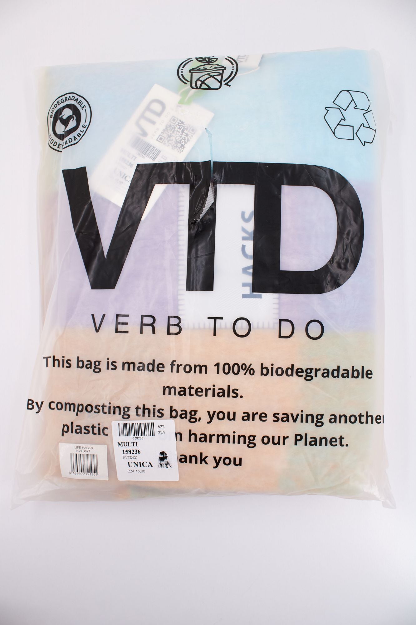 VERB TO DO  LIFE HACKS en color MULTICOLOR (4)