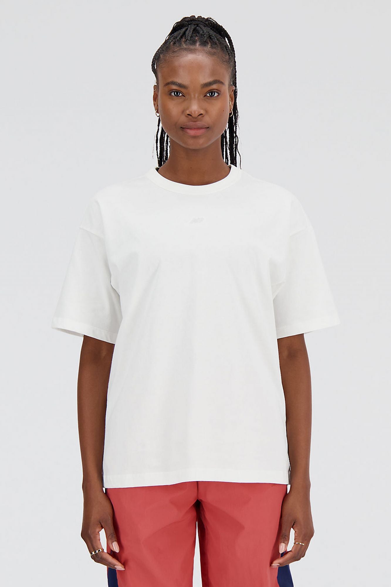NEW BALANCE ATHLETICS OVERSIZED T-SHIRT en color BLANCO (1)