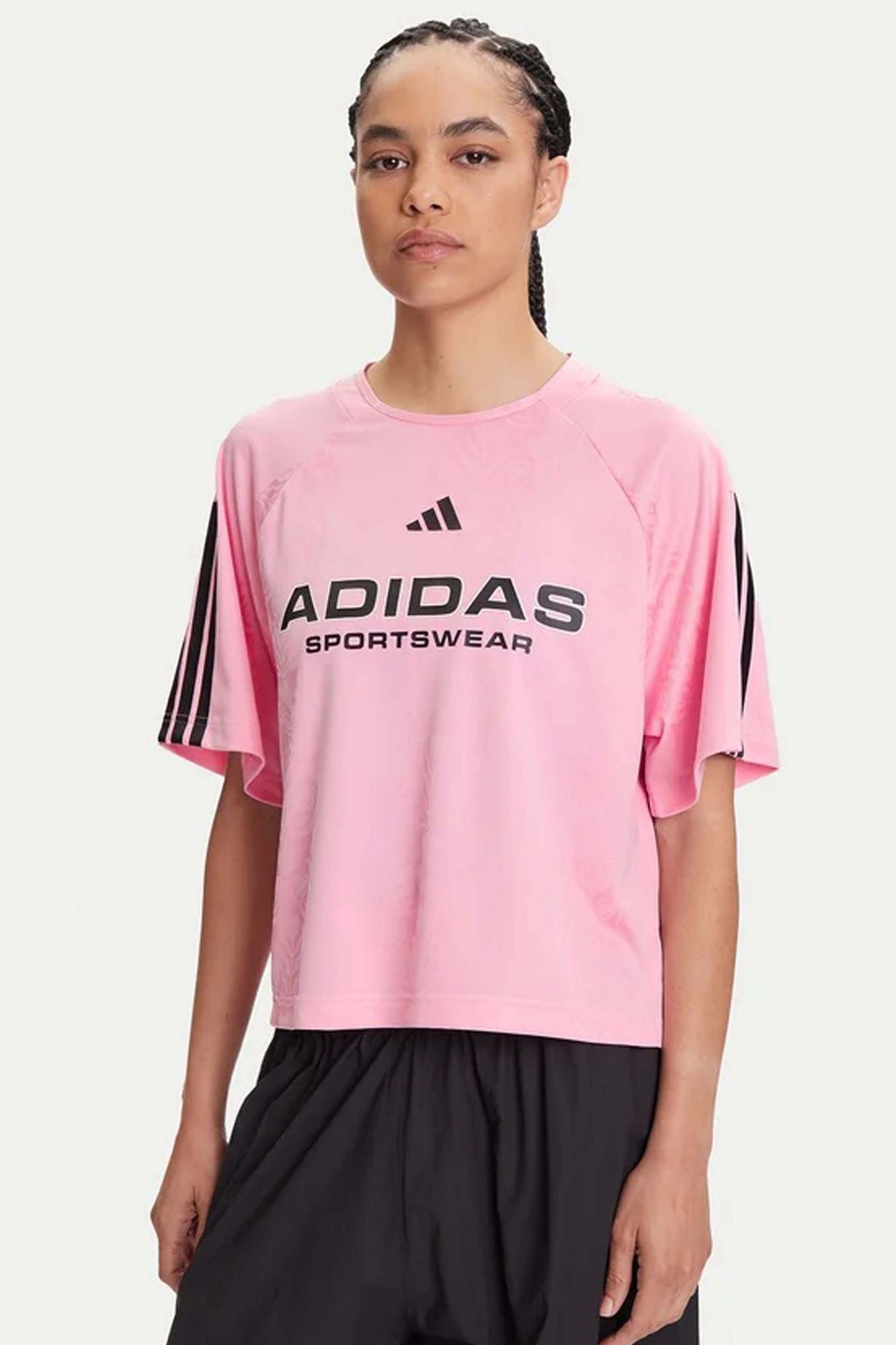 ADIDAS  W TIRO Q3 TEE  en color ROSA (1)