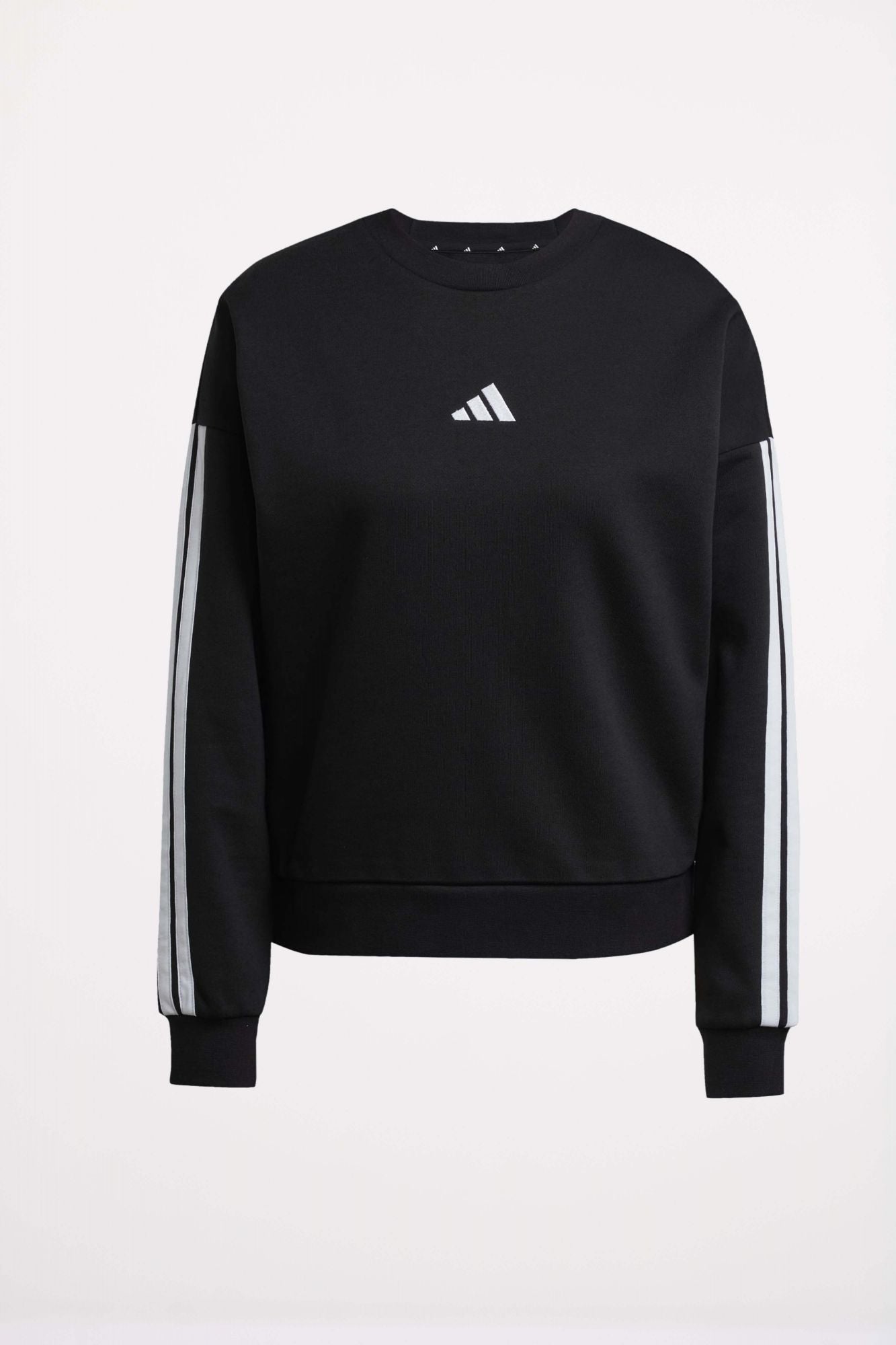ADIDAS 3-STRIPES FLEECE SWEATSHIRT en color NEGRO (2)
