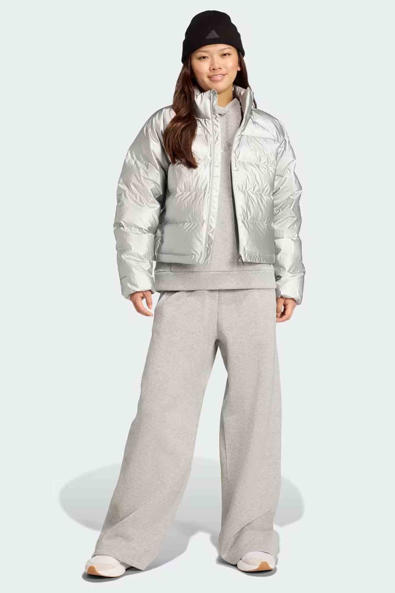 ADIDAS W HOLIDAY D JKT en color PLATA (4)