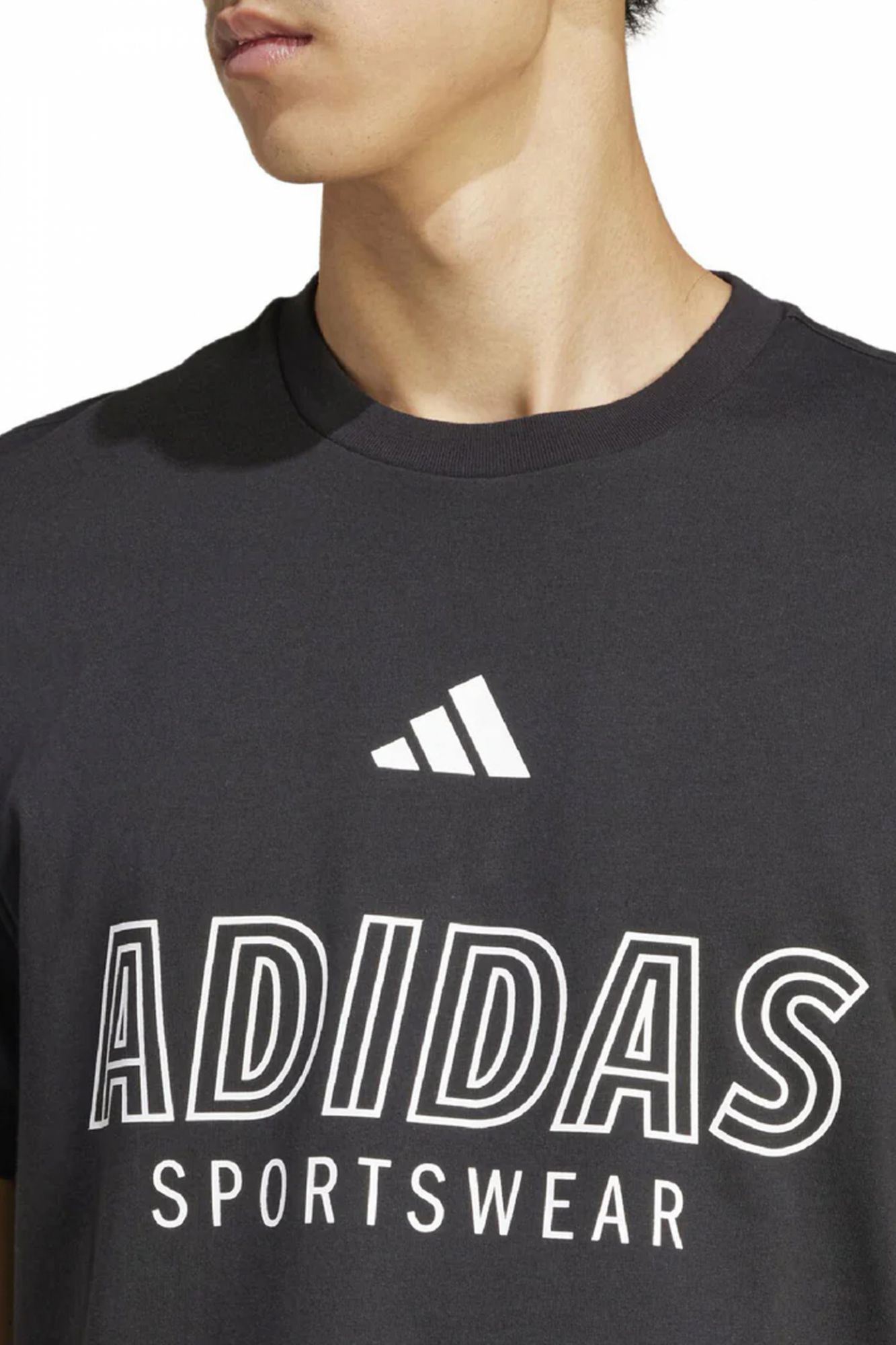 ADIDAS HOT SPW T en color NEGRO (3)