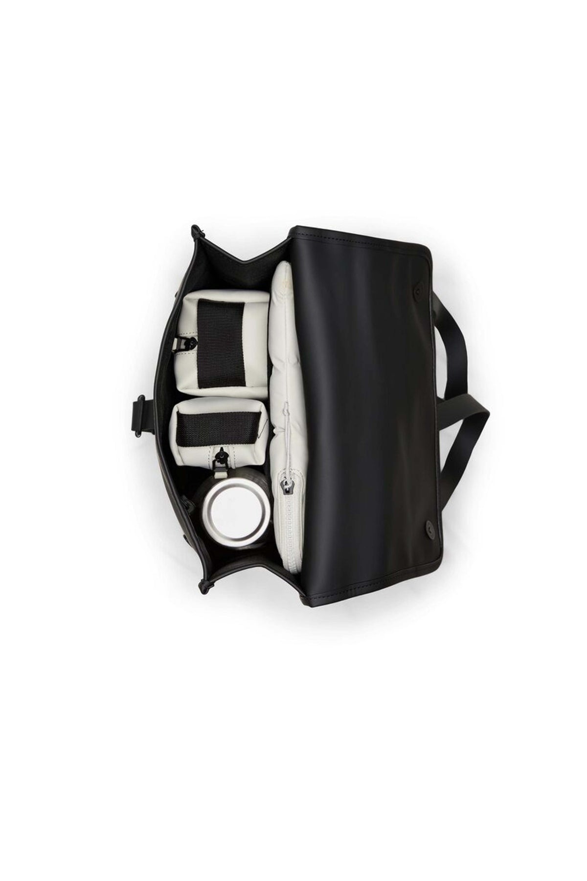 RAINS  BACKPACK MINI W3 en color NEGRO (3)