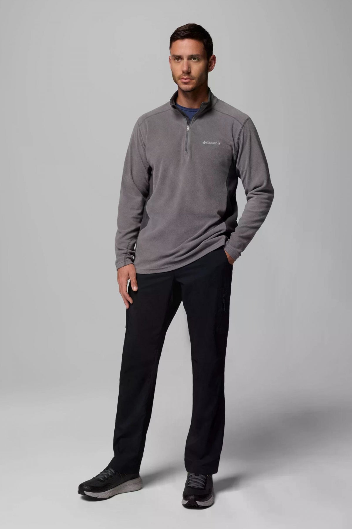 COLUMBIA KLAMATH RANGE II HALF ZIP en color GRIS (4)