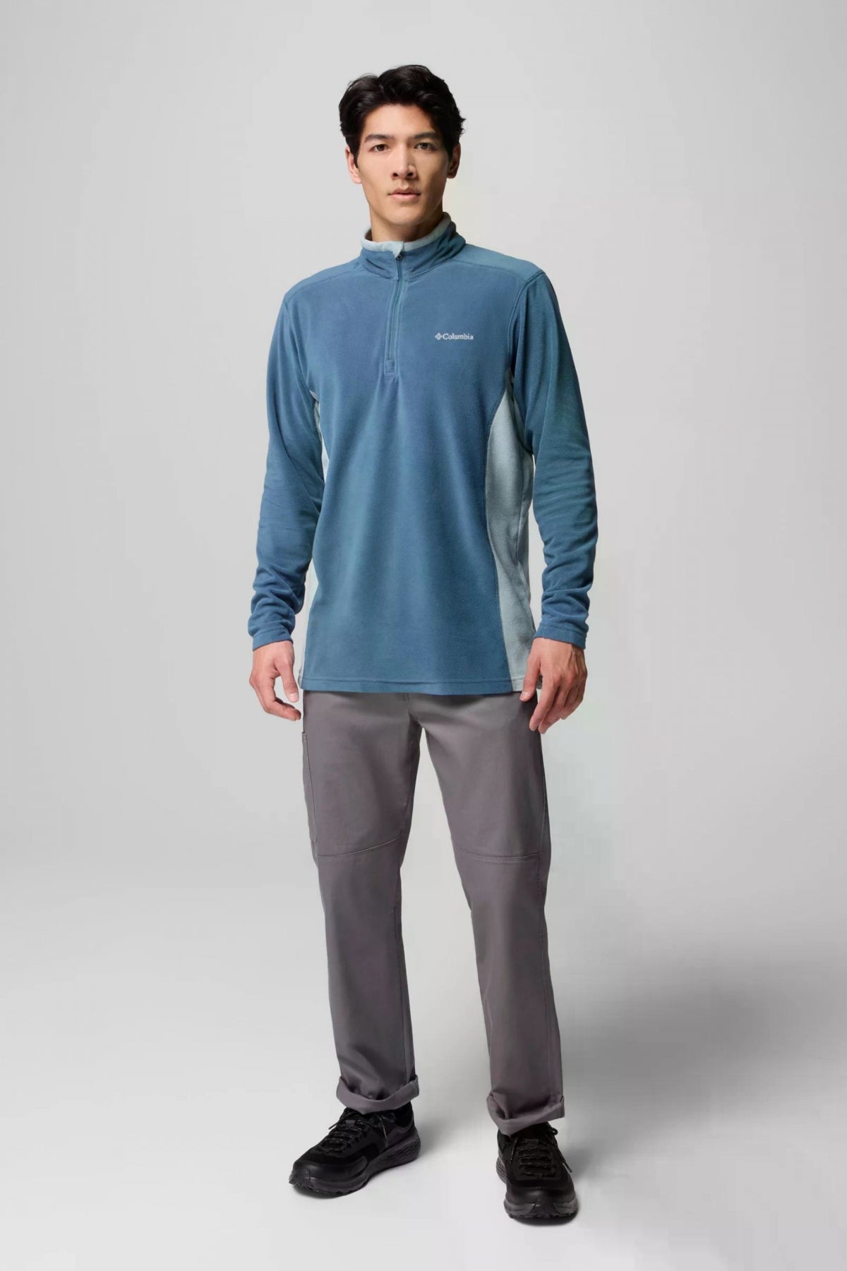COLUMBIA KLAMATH RANGE II HALF ZIP en color AZUL (4)