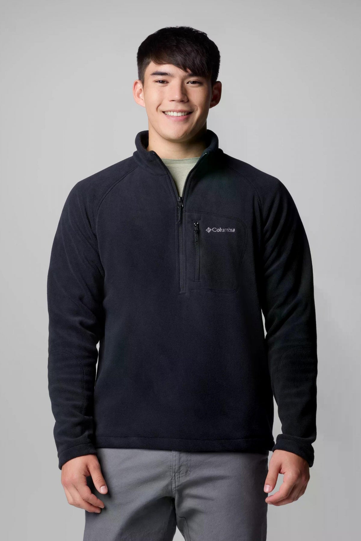 COLUMBIA FAST TREK III HALF ZIP FL en color NEGRO (1)
