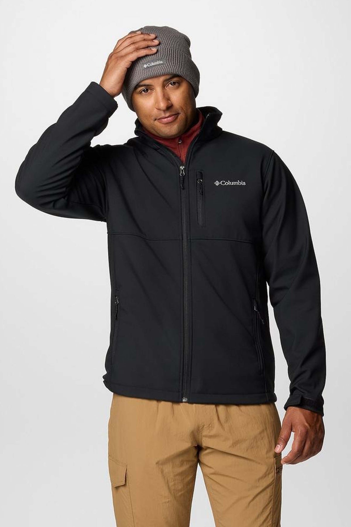 COLUMBIA ASCENDER SOFTSHELL JKT en color NEGRO (1)