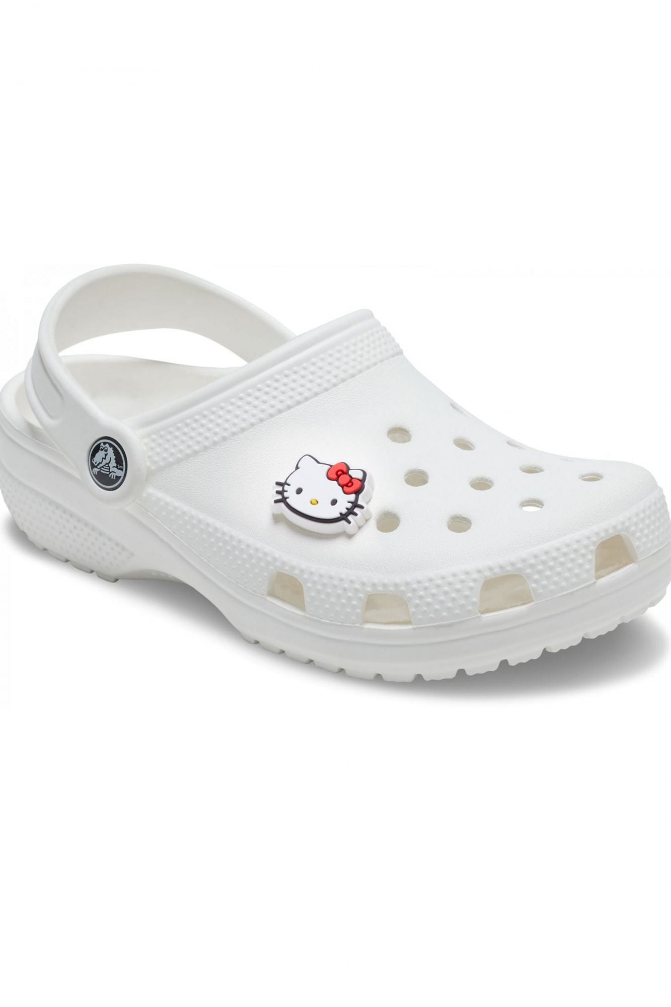 CROCS JIBBITZ CHARM  HELLO KITTY HEAD en color BLANCO (2)