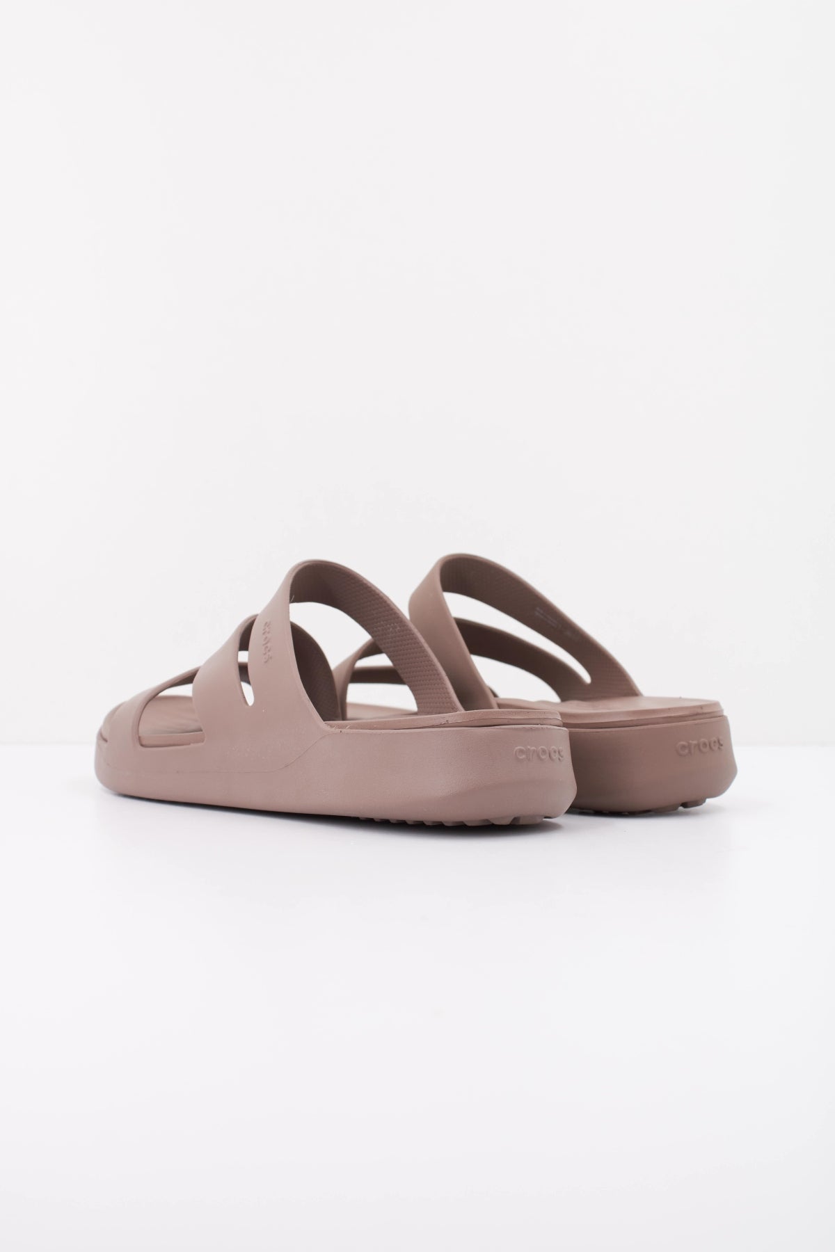 CROCS GETAWAY STRAPPY en color MARRON (4)