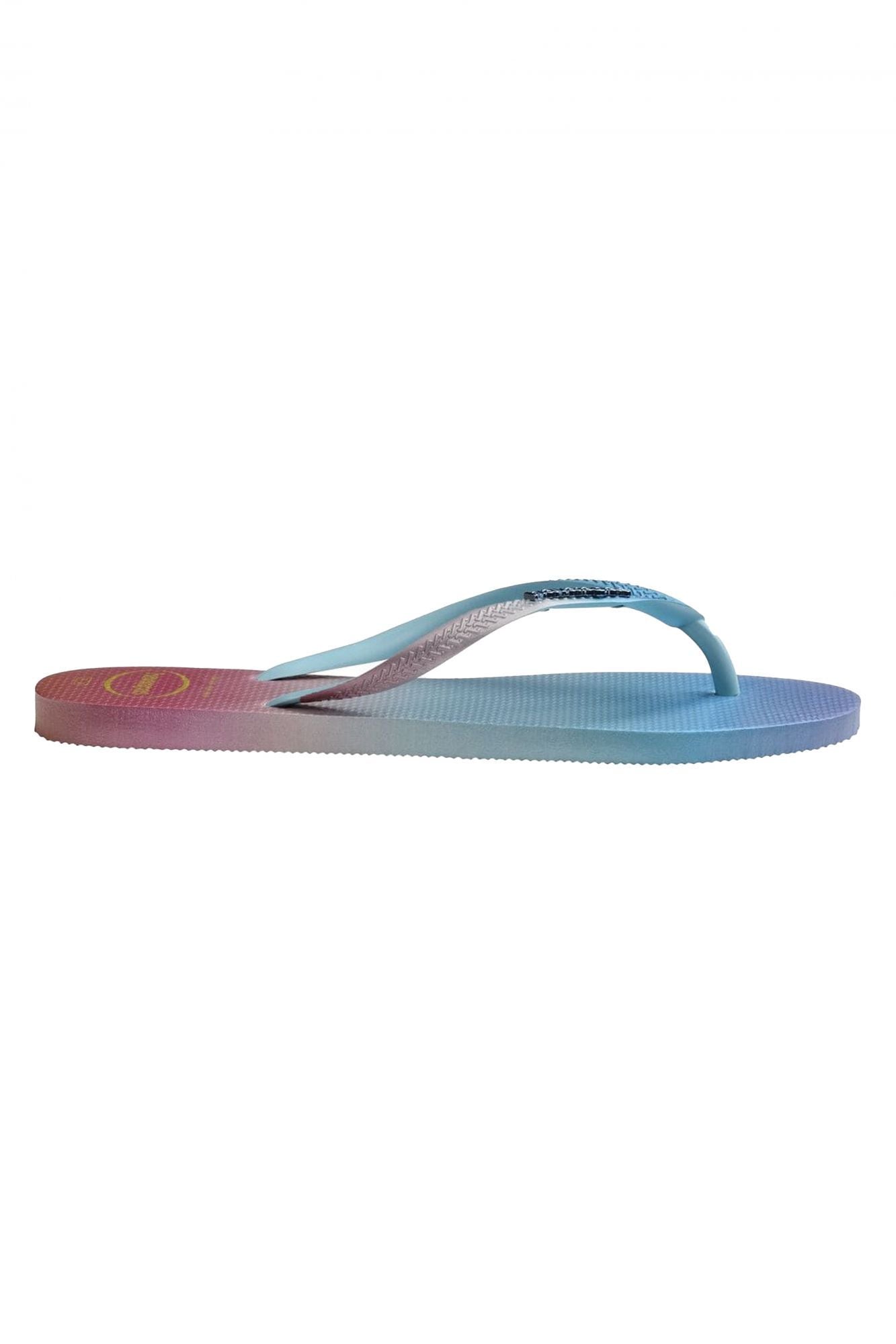 HAVAIANAS SLIM GRADIENT SUNSET en color AZUL (2)