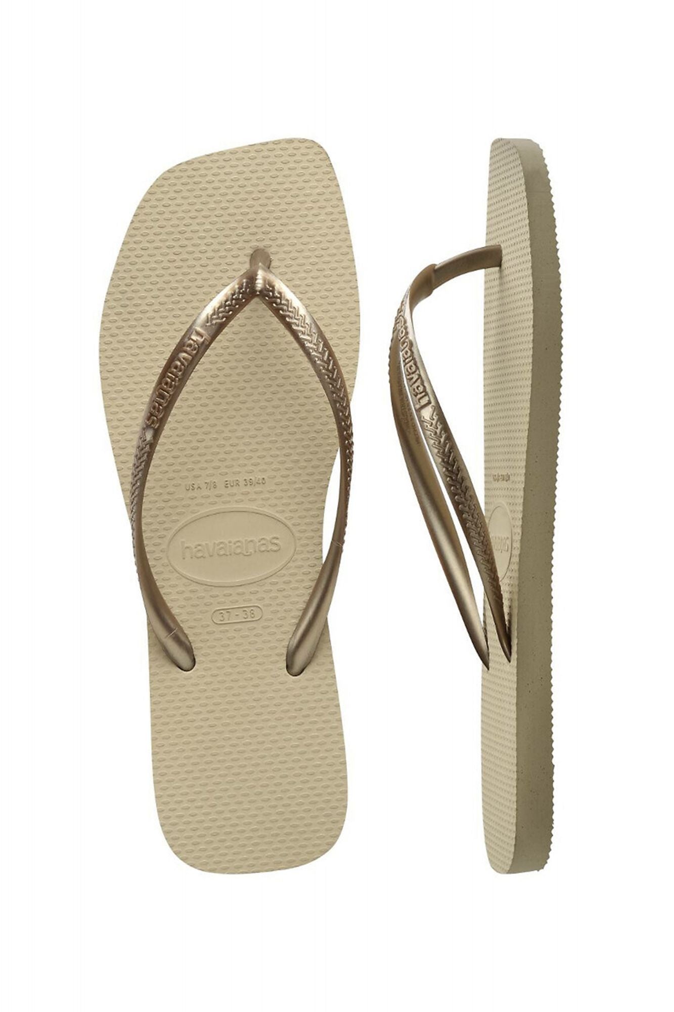 HAVAIANAS SLIM SPARKLE en color BRONCE (4)