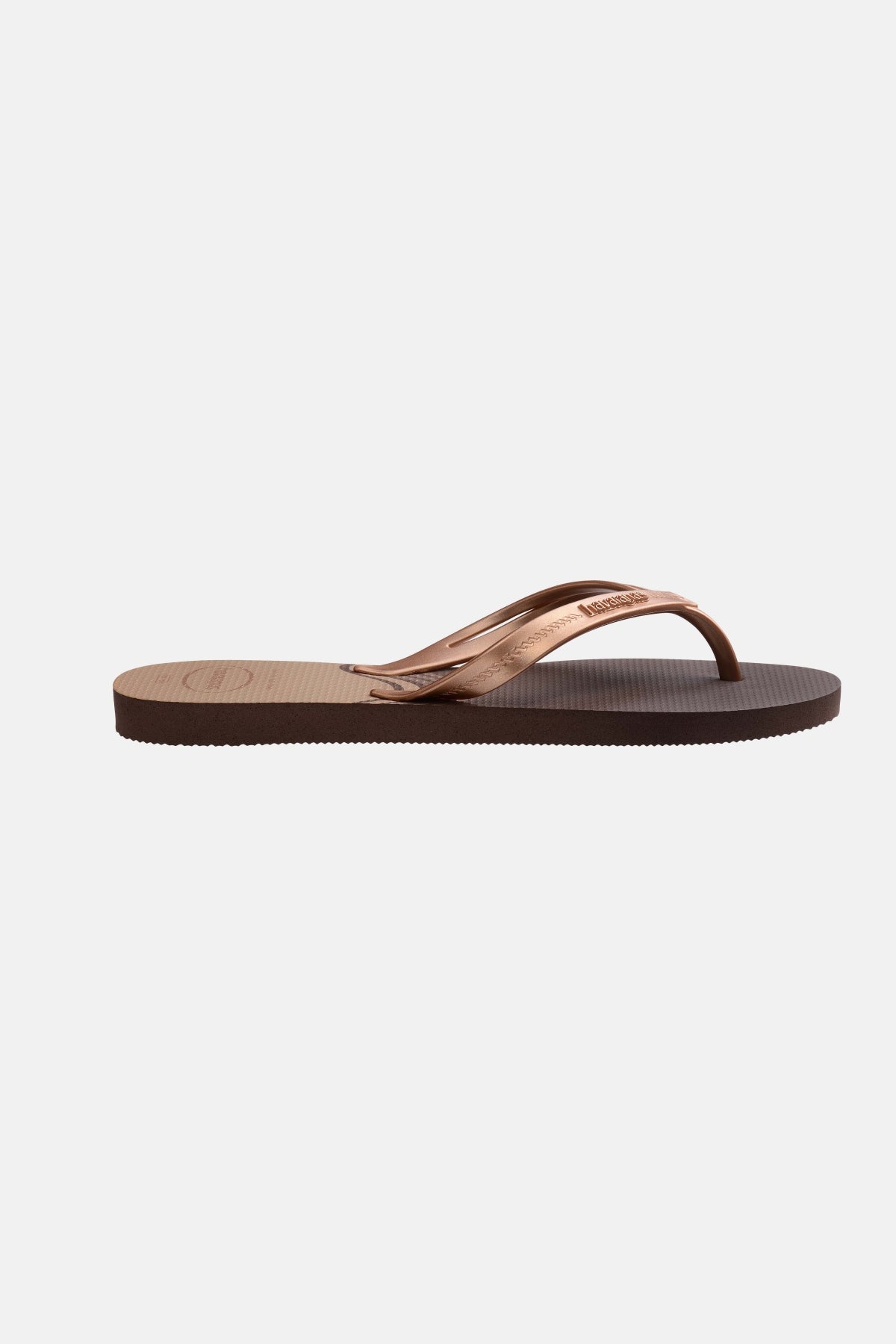 HAVAIANAS ELEGANCE PRINT en color MARRON (2)