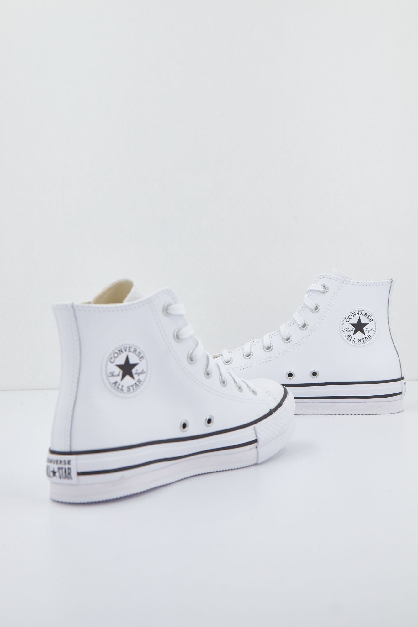 CONVERSE  EVA LIFT HI en color BLANCO (2)