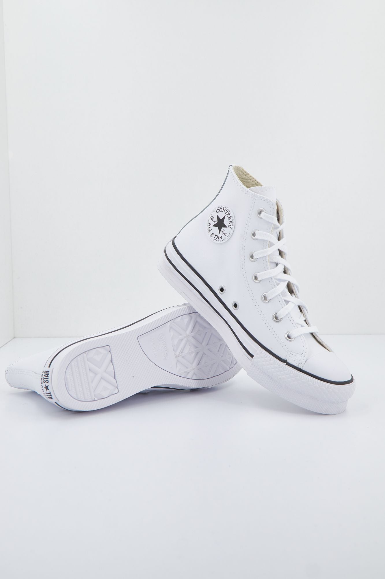CONVERSE  EVA LIFT HI en color BLANCO (3)