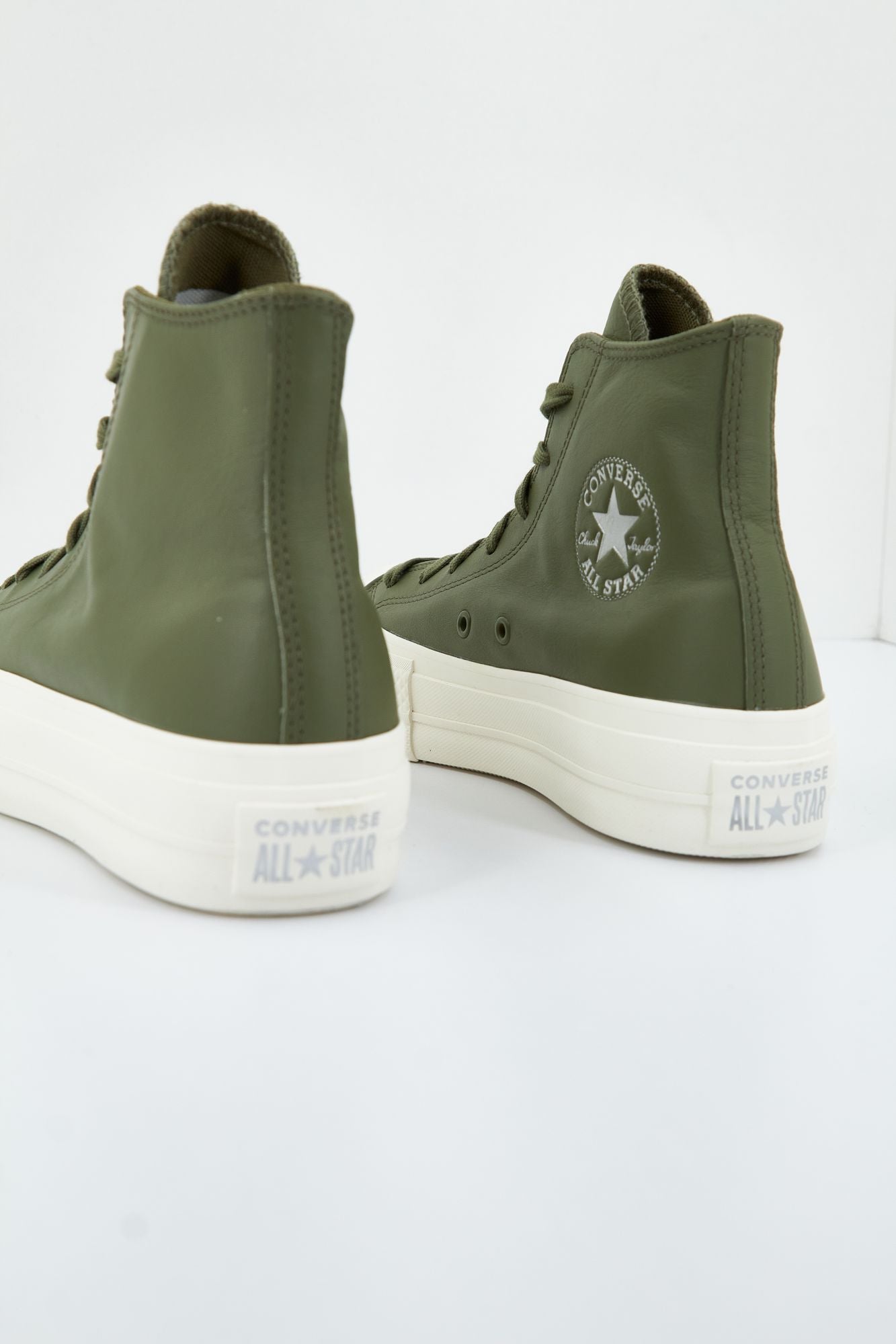 CONVERSE CHUCK TAYLOR ALL STAR LIFT HI en color VERDE (4)