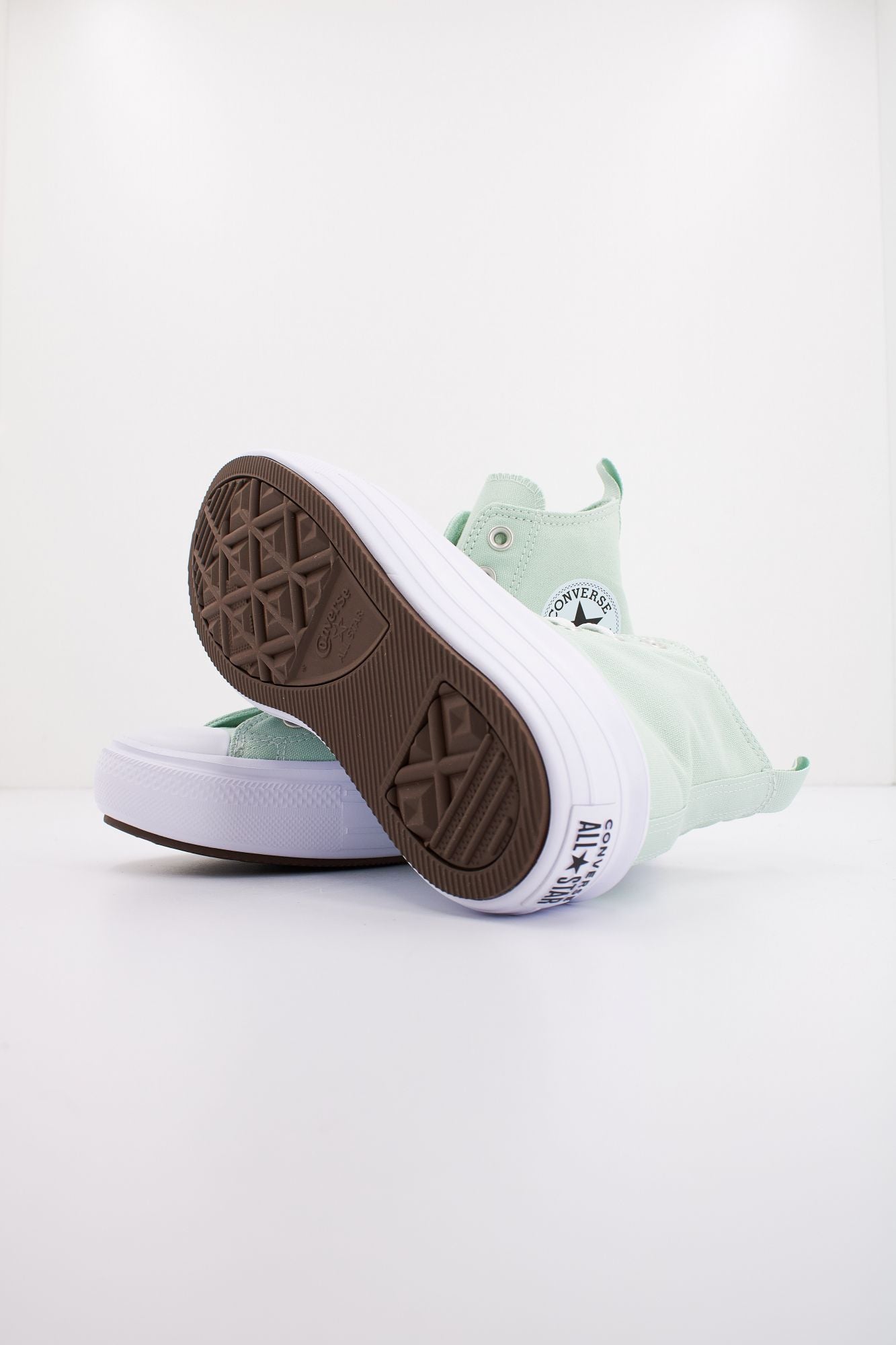 CONVERSE CHUCK TAYLOR ALL STAR MOVE PLATFORM en color VERDE (4)