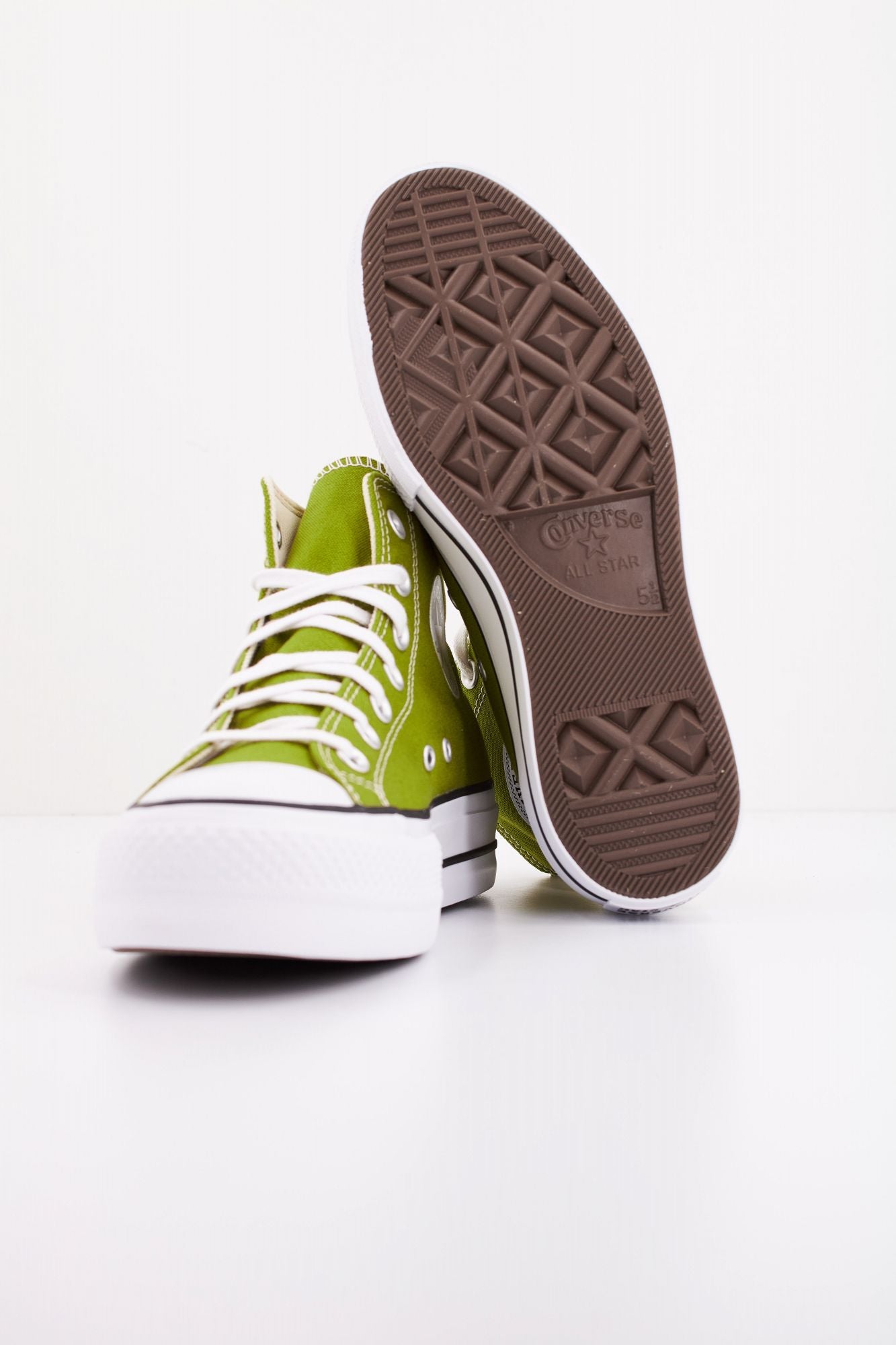 CONVERSE CHUCK TAYLOR ALL STAR LIFT HI en color VERDE (5)